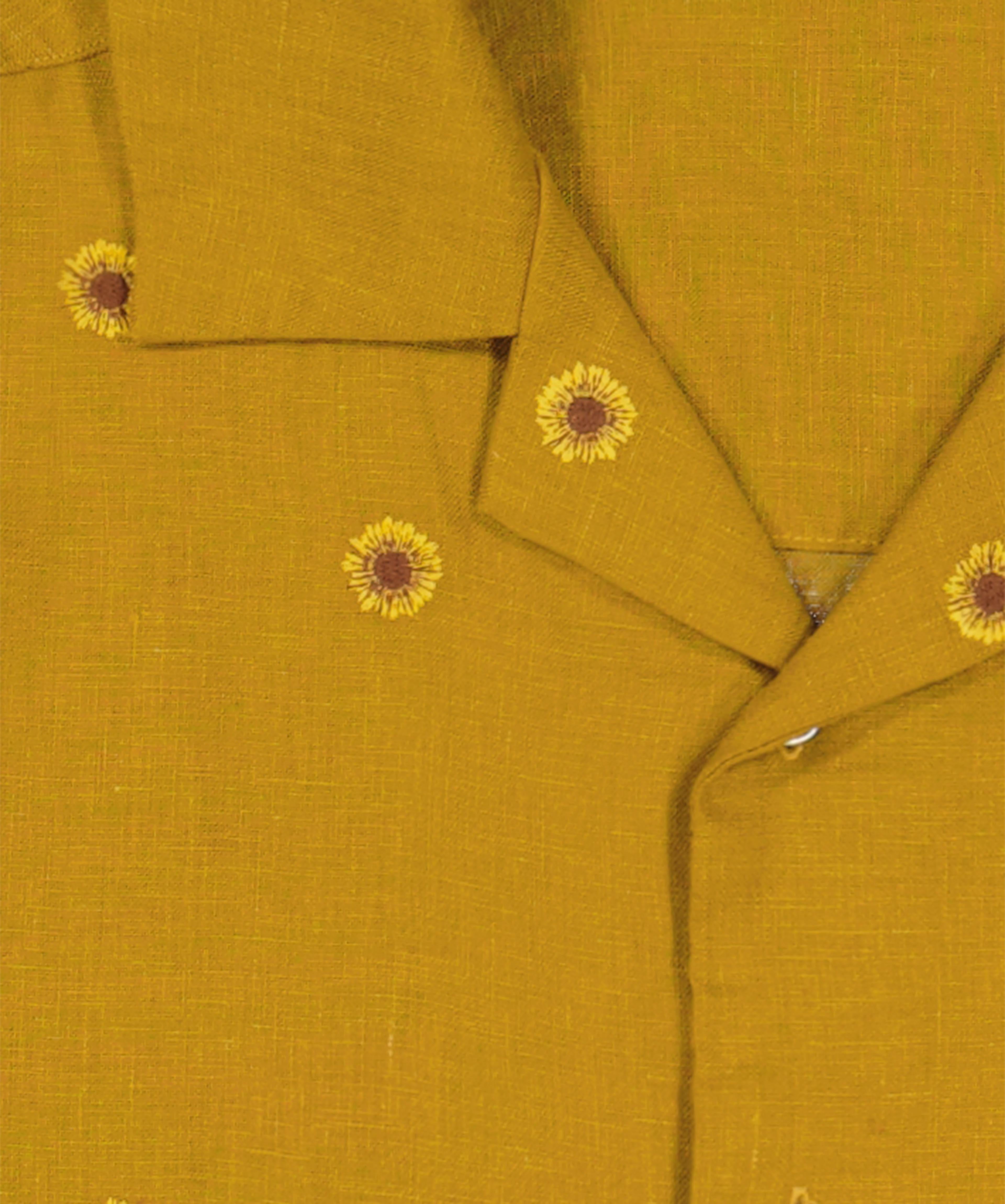 Chemise brodé en Lin