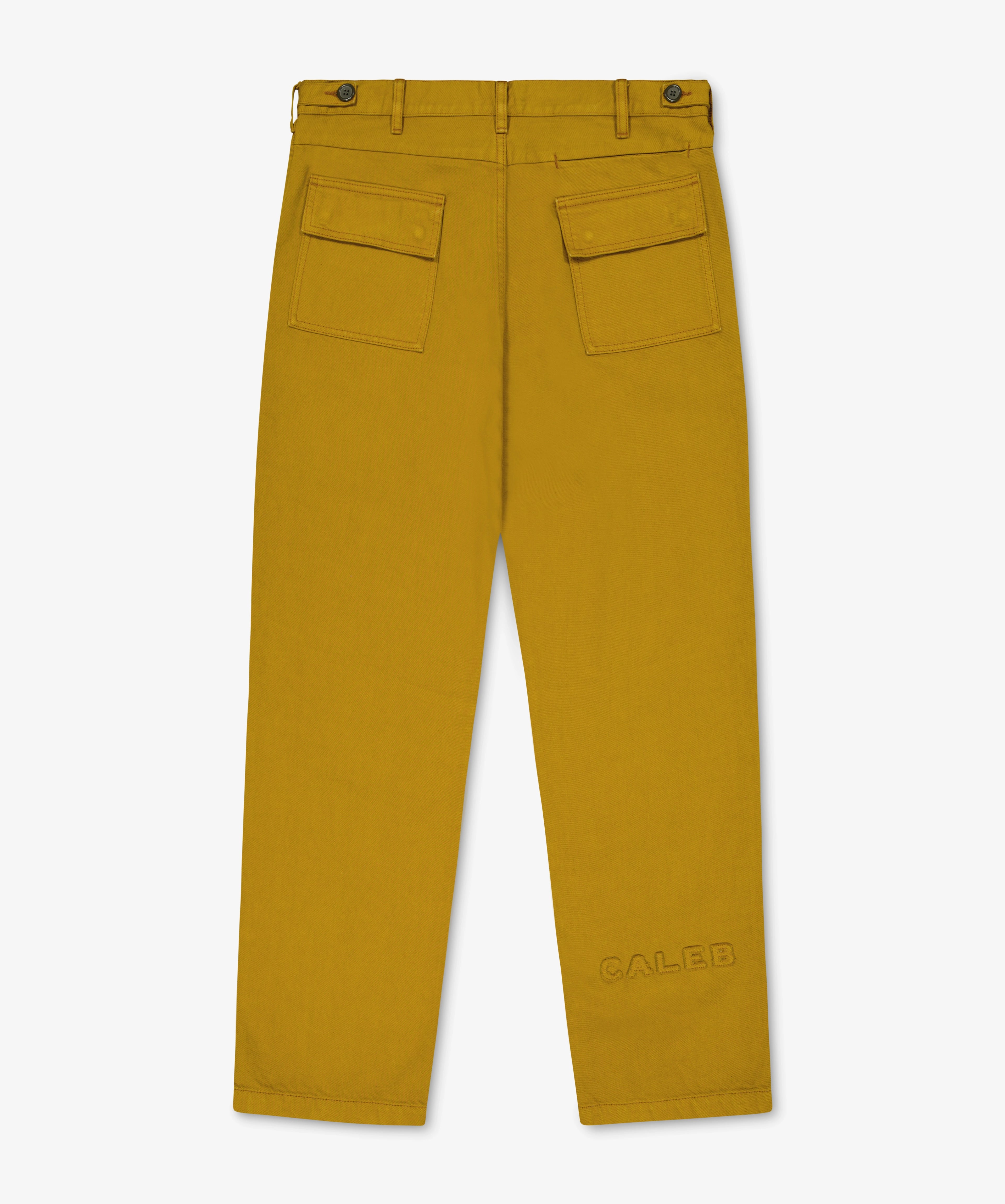 Worker-pant en twill avec Broderie et Patch