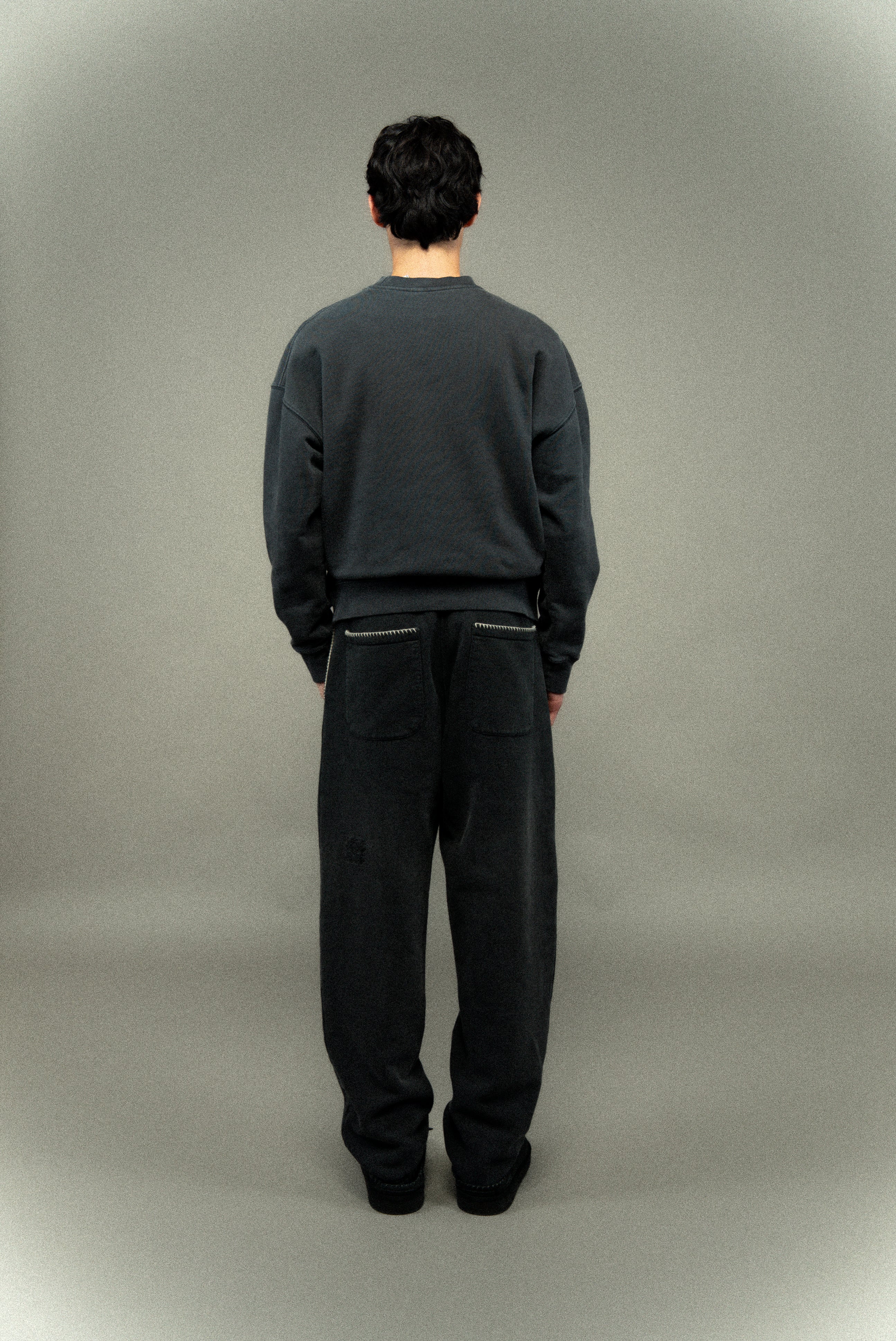 Spray-on jogging pants