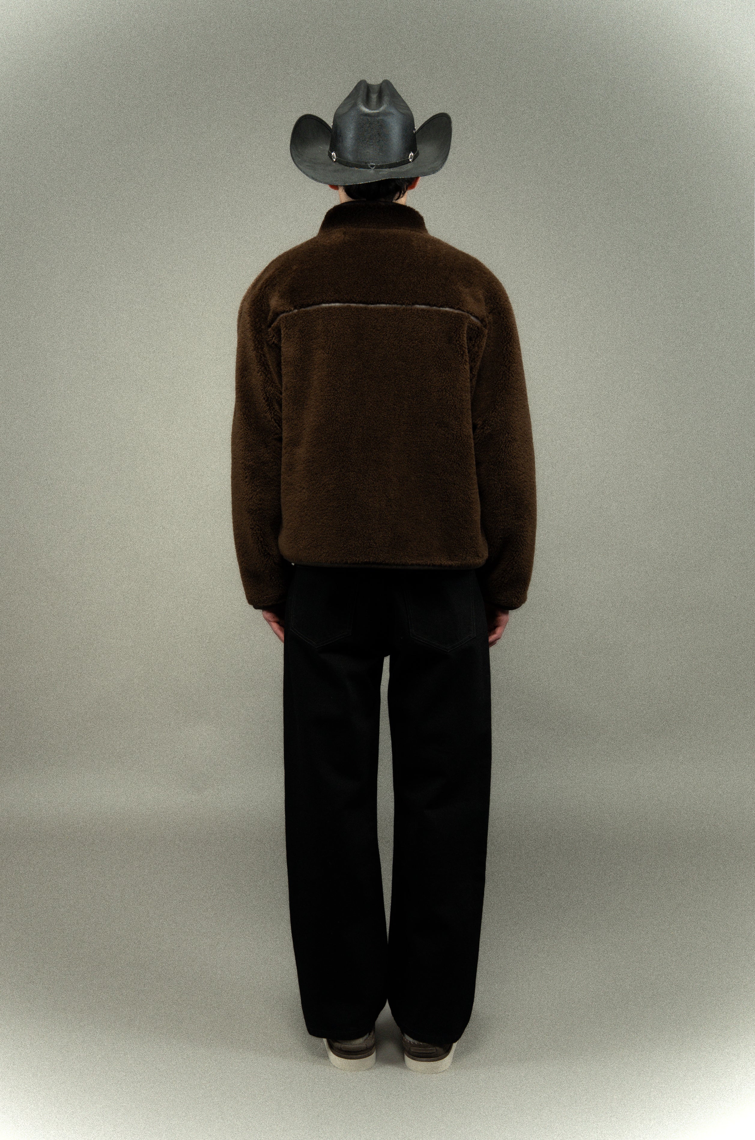 Fleece zip-up jacket