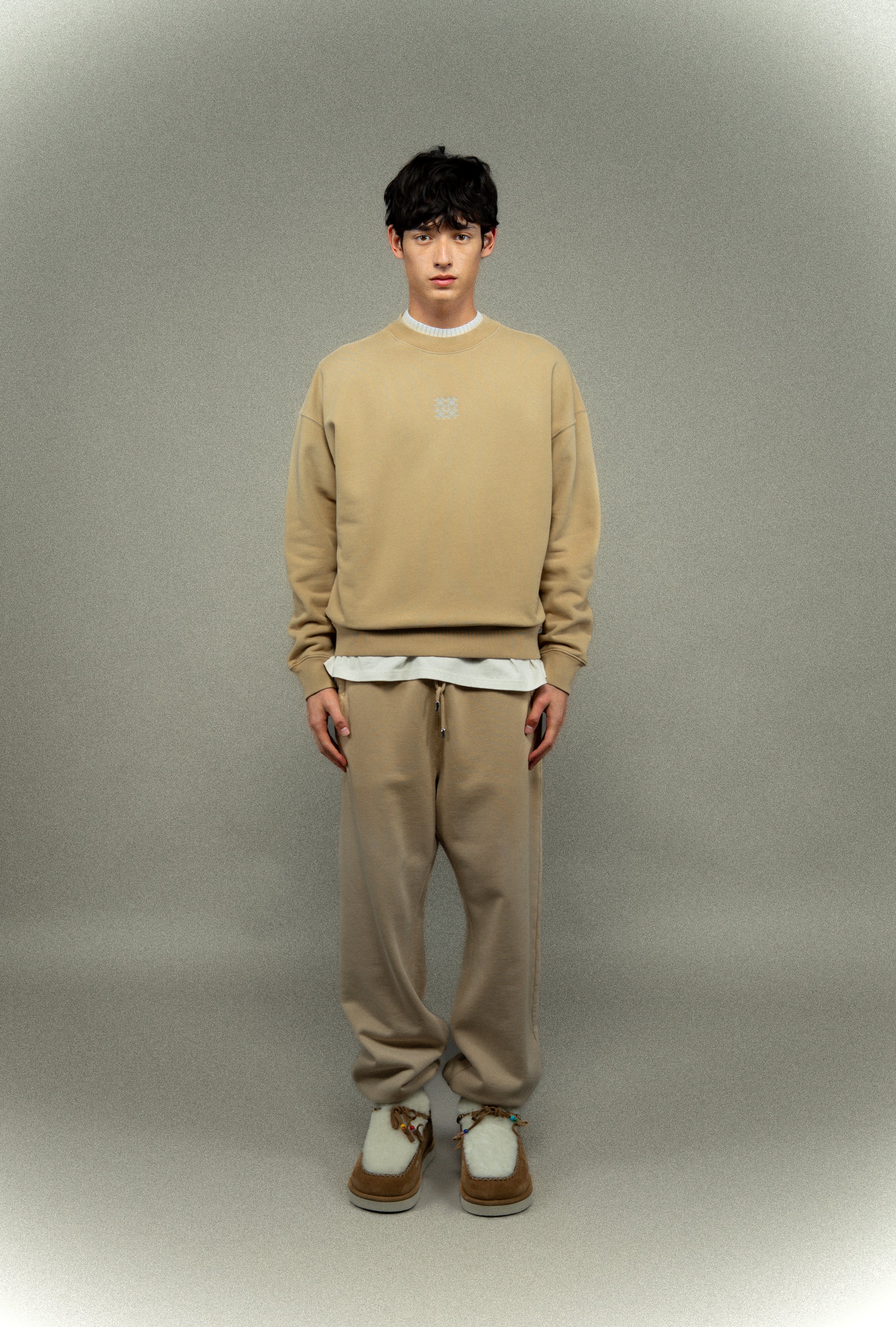 Crew neck monogramme