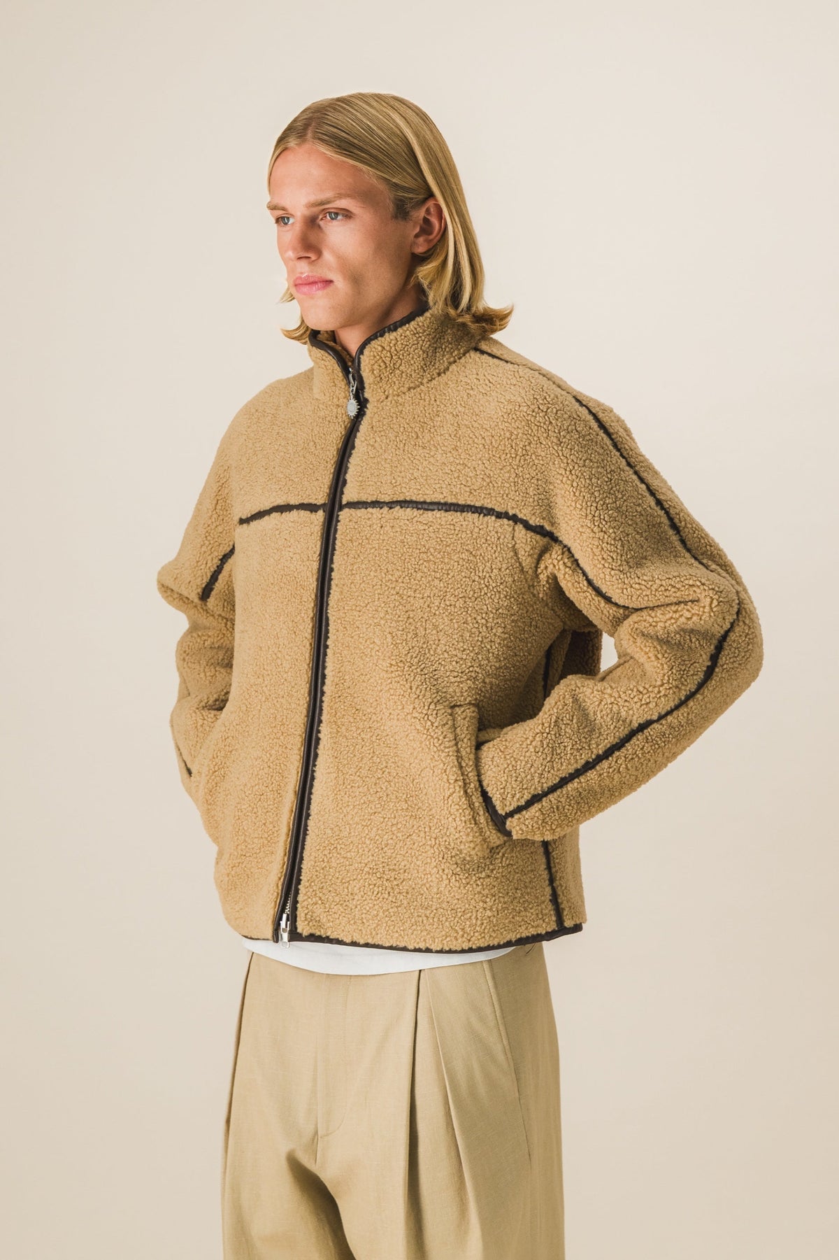 Veste en sherpa