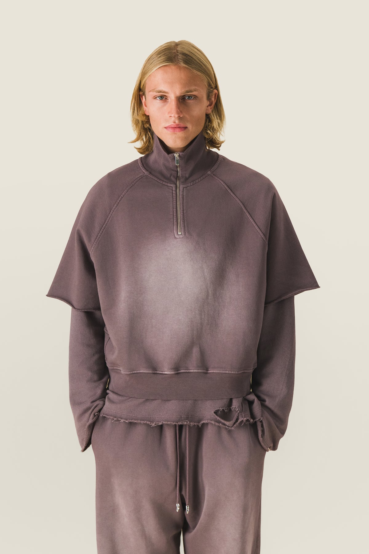 Half-zip top