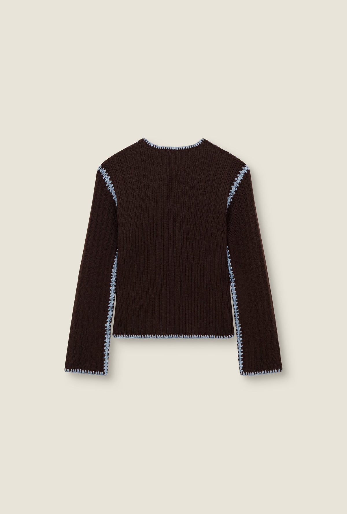 Top col boutonné