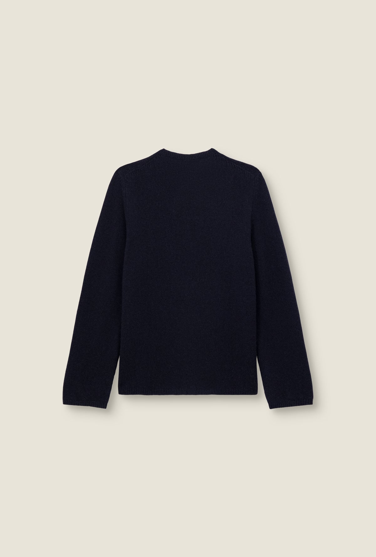 Pull col rond laine et cachemire