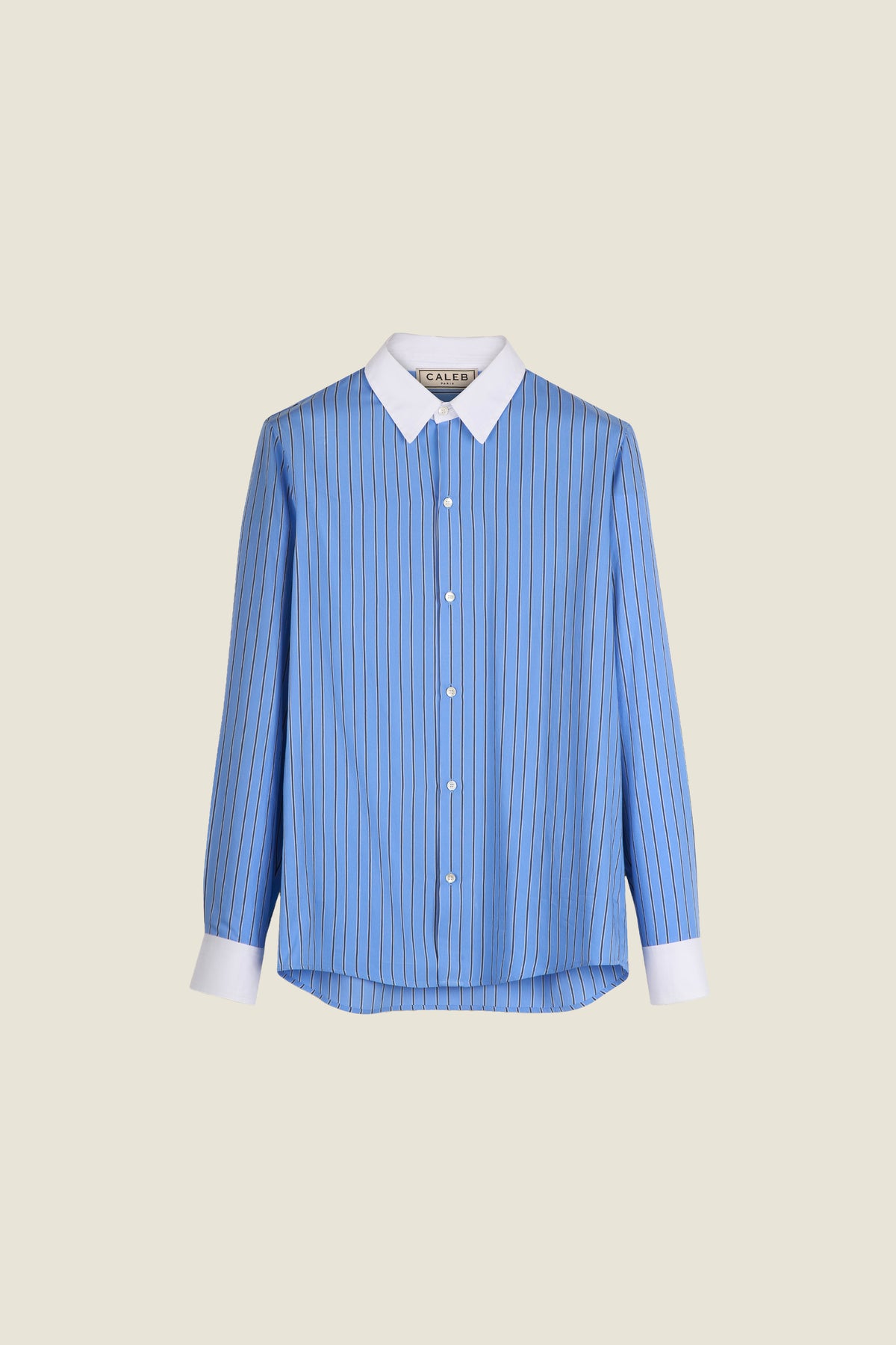 Chemise rayée en coton