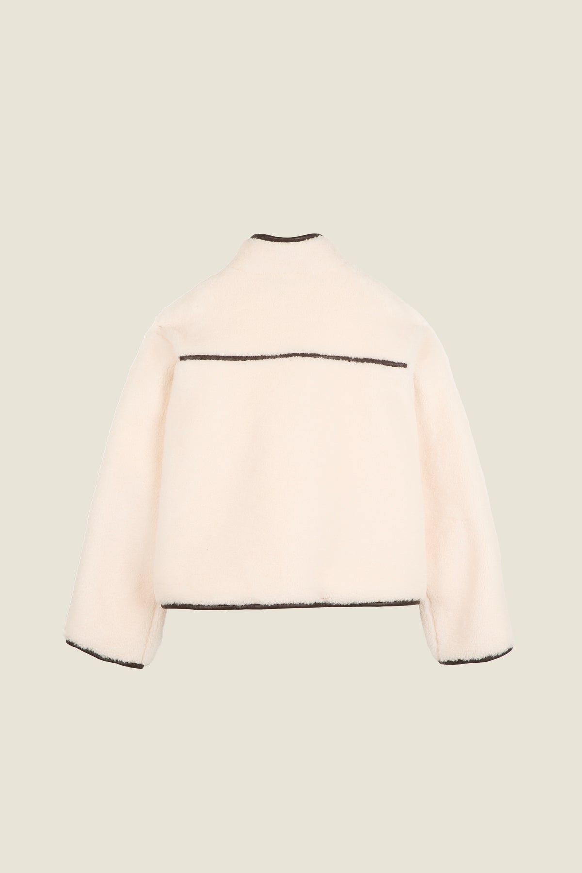 Fleecejacke mit Reißverschluss