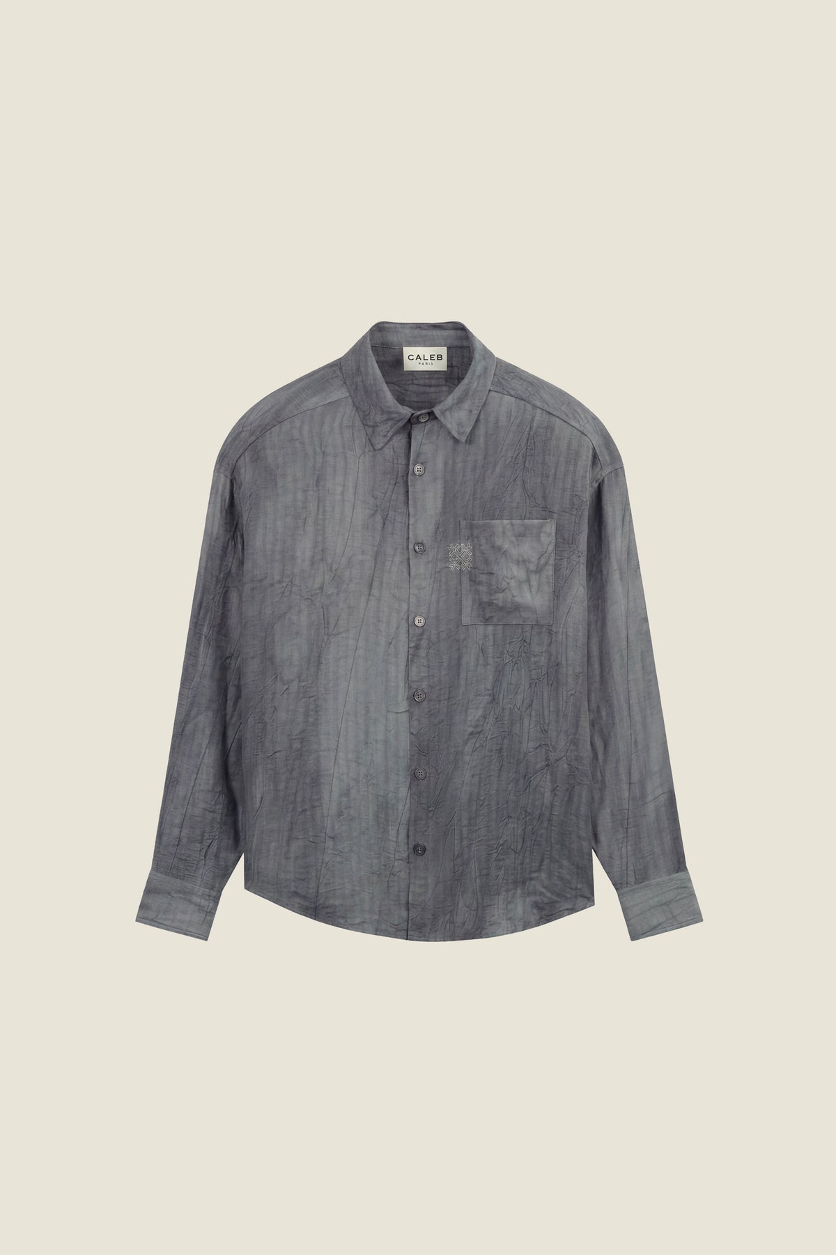 Chemise à coupe boxy oversize