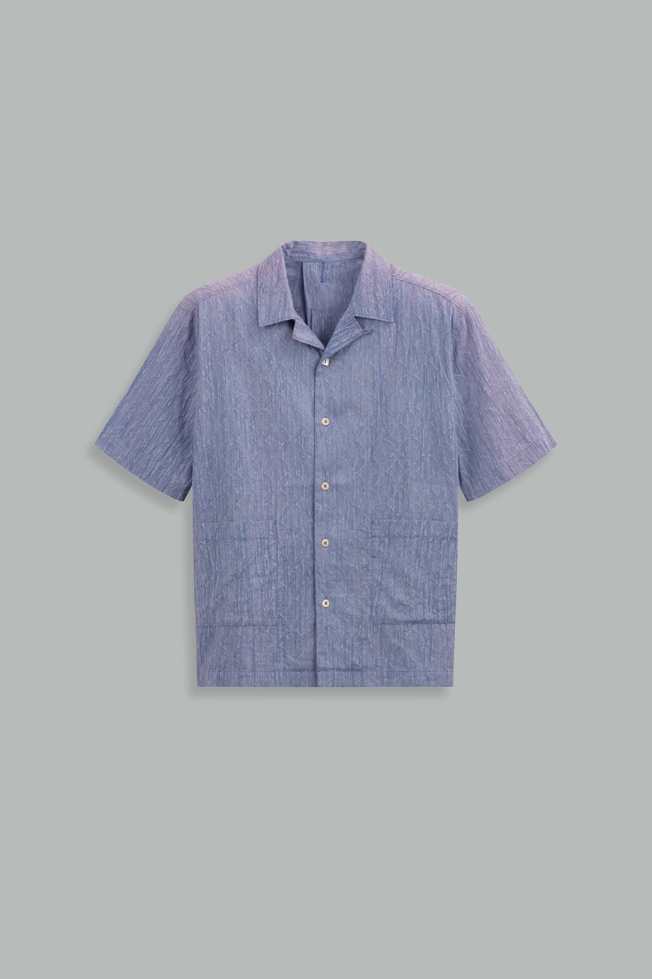 Faded floral print shirt