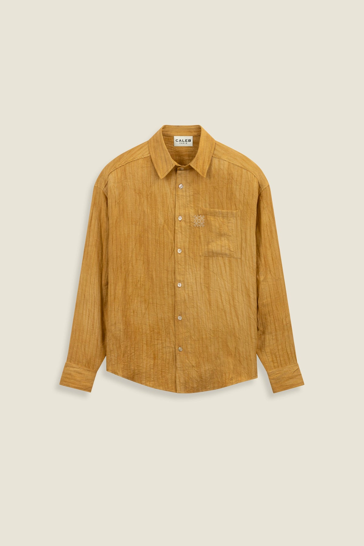 Chemise à coupe boxy oversize