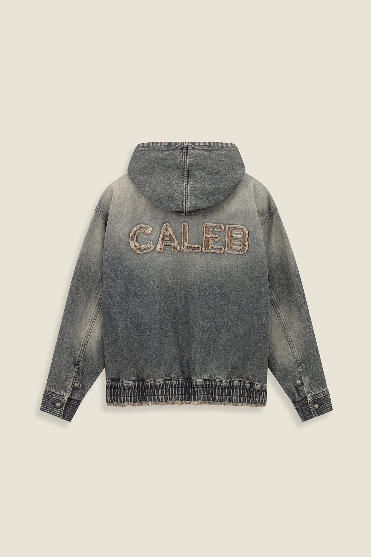 Denim hoodie