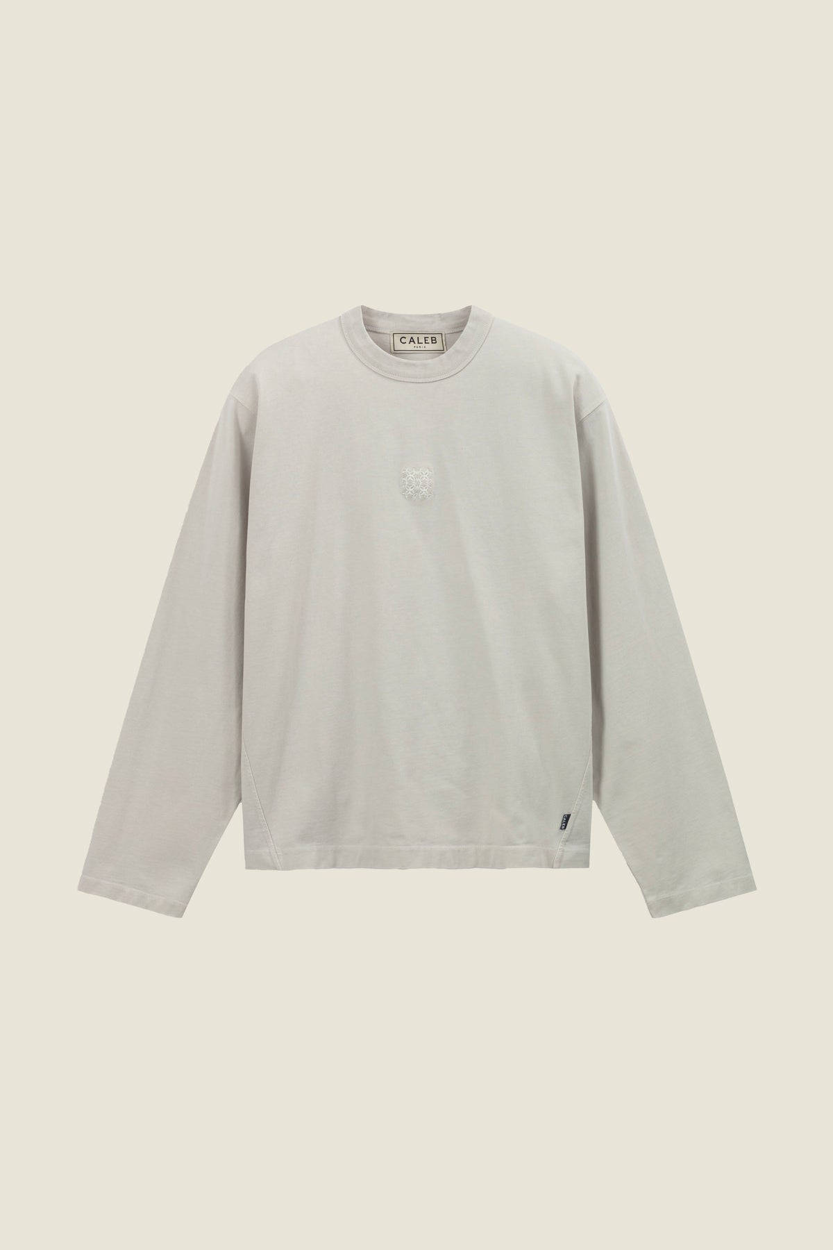 Langarm-T-Shirt mit Sonnenfärbung
