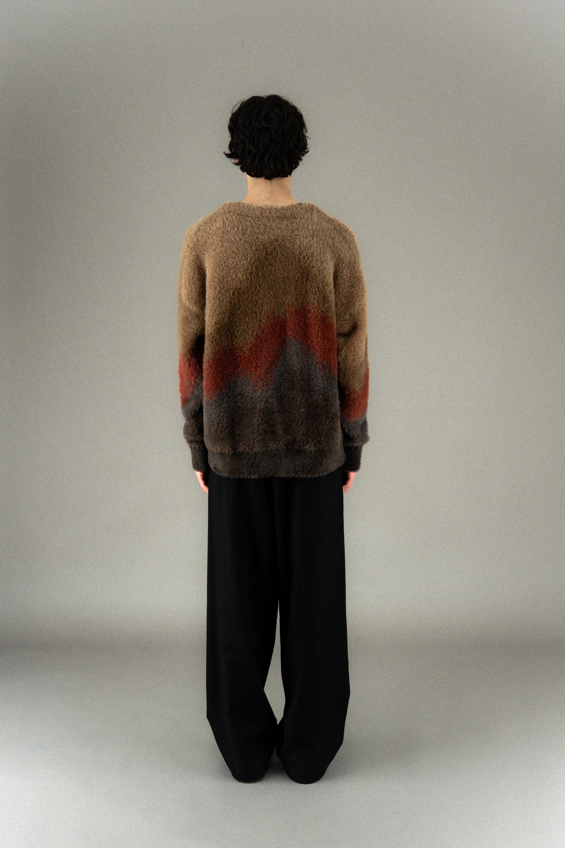Cardigan maille mohair