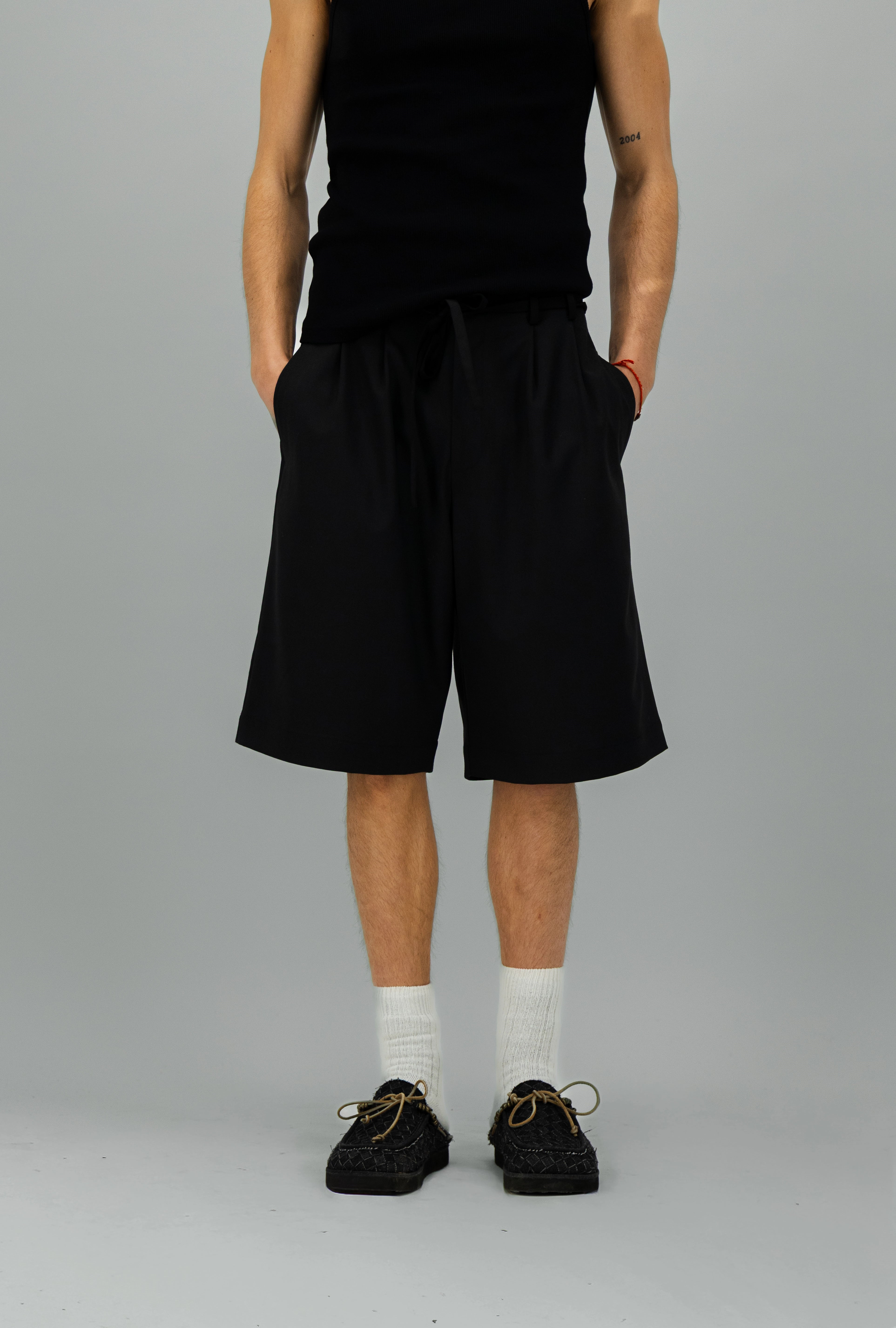 Short léger à coupe oversize