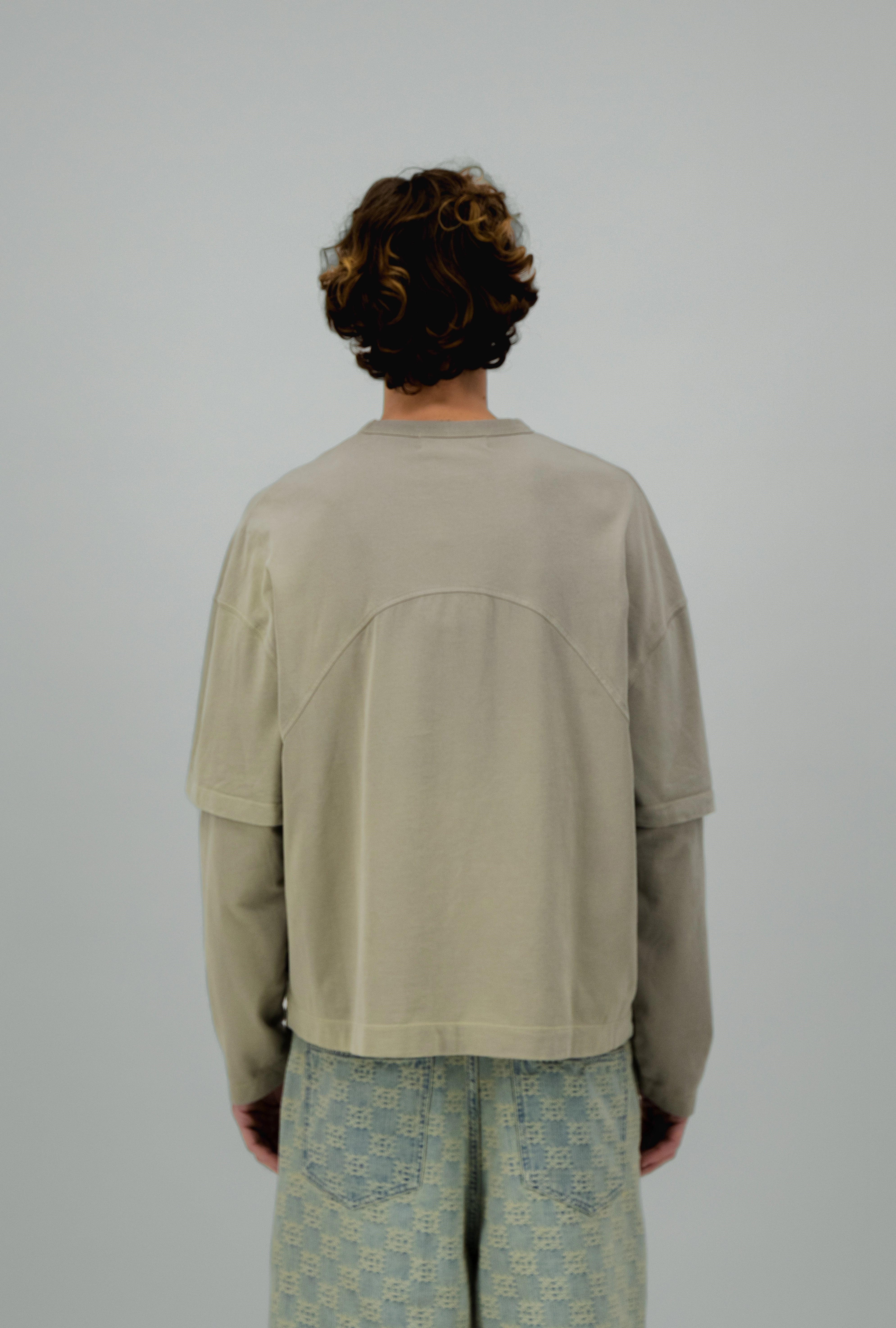 T-shirt à manches longues avec imprimé Halo