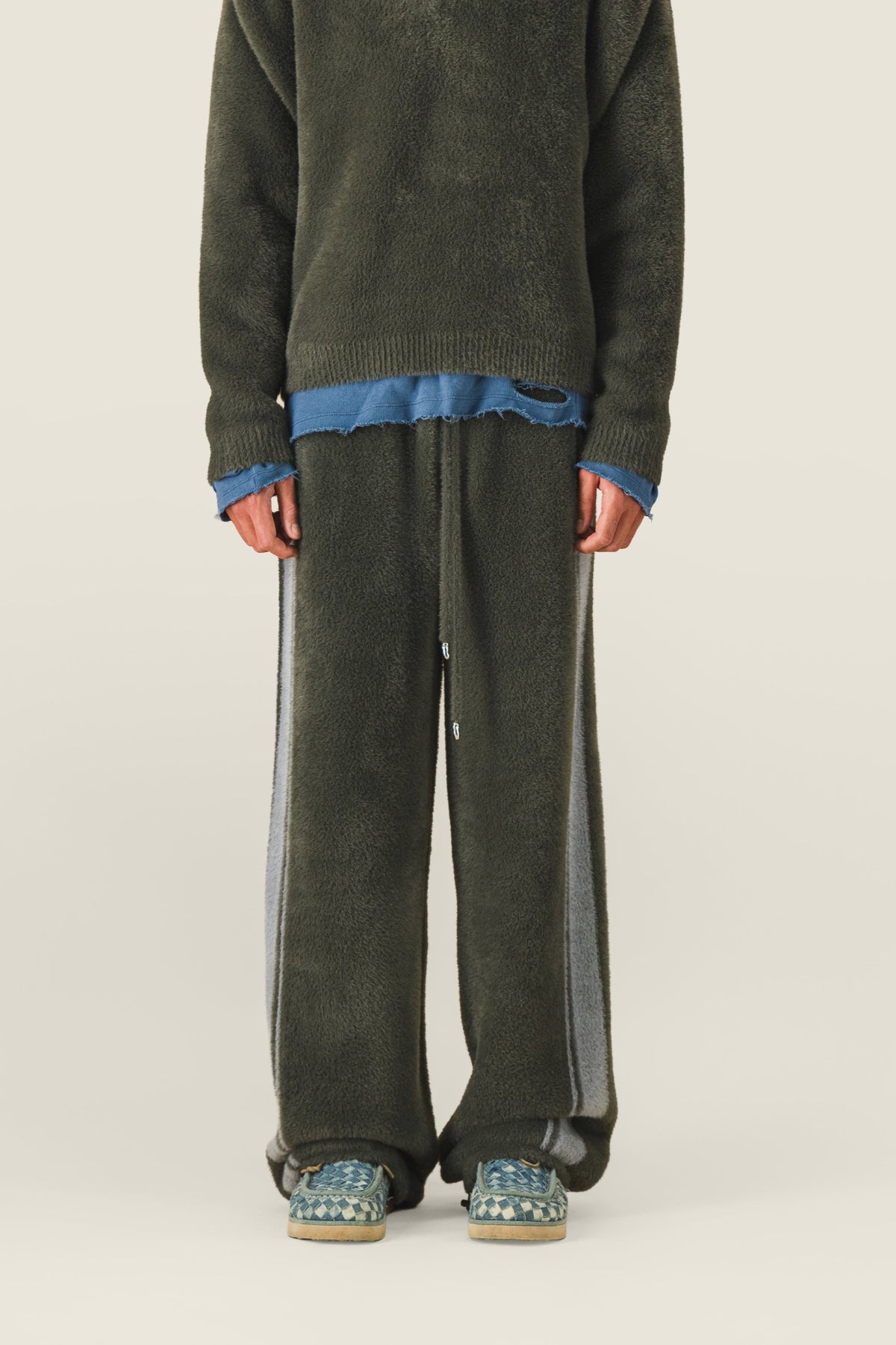 Fluffy joggers