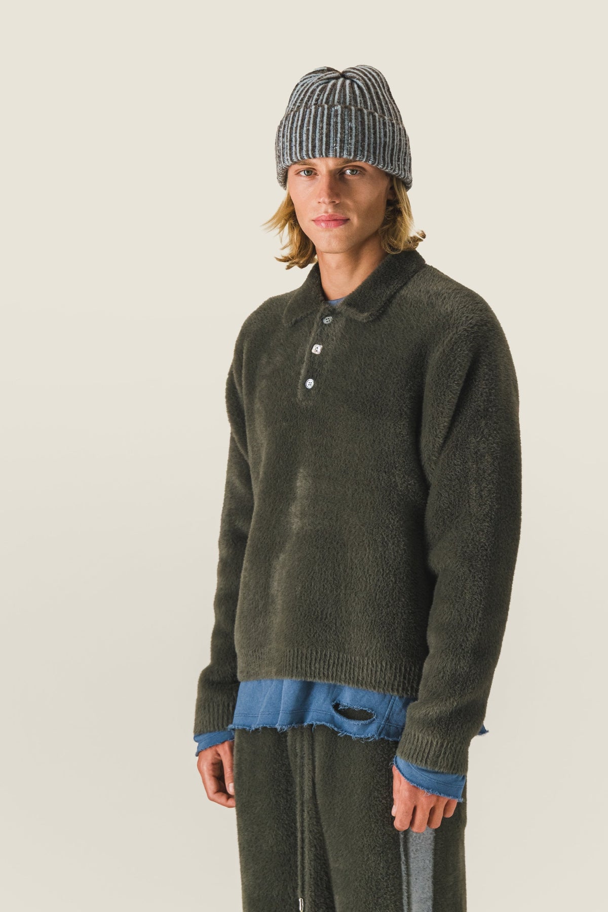 Fluffy polo