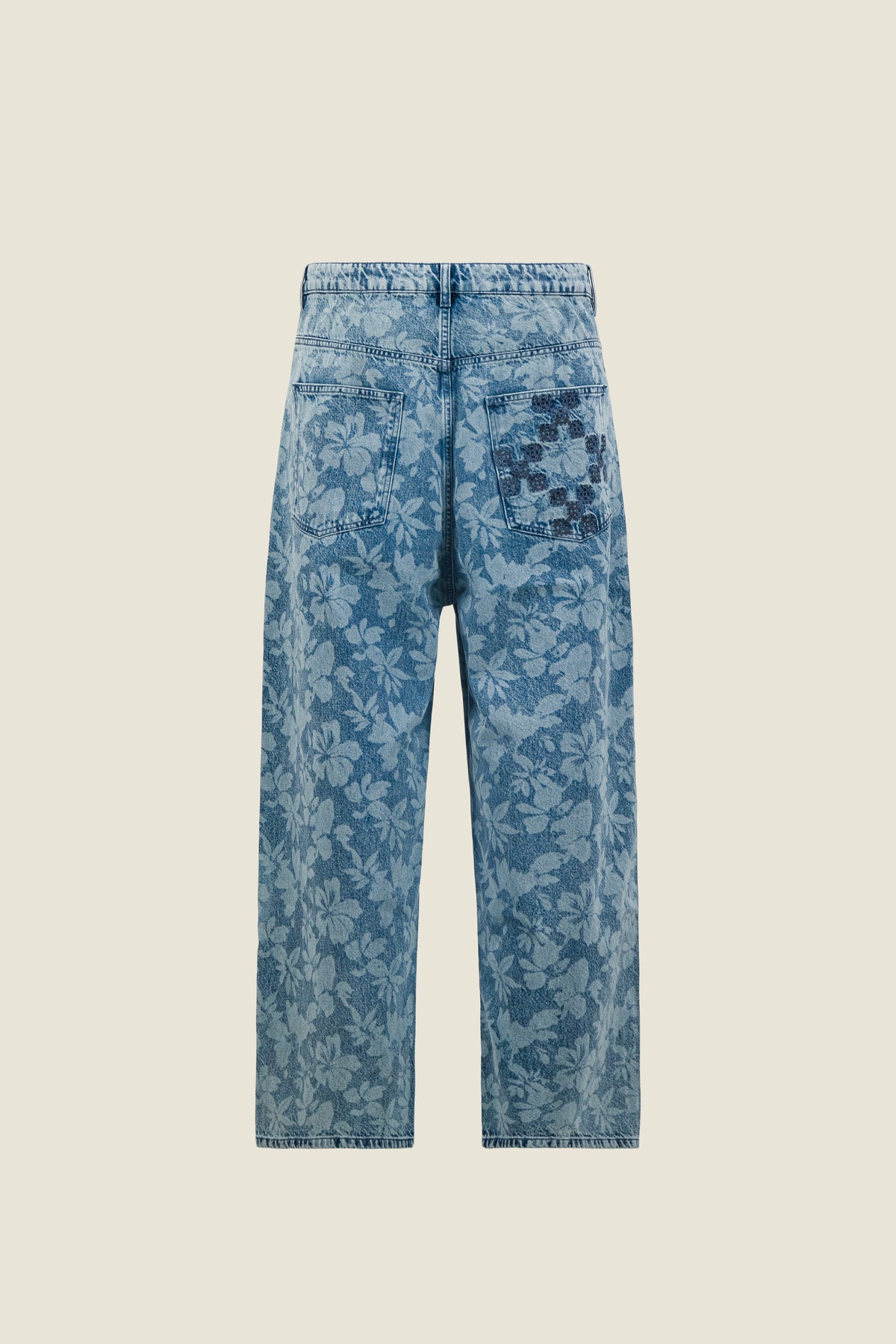 Oversized drawstring trousers