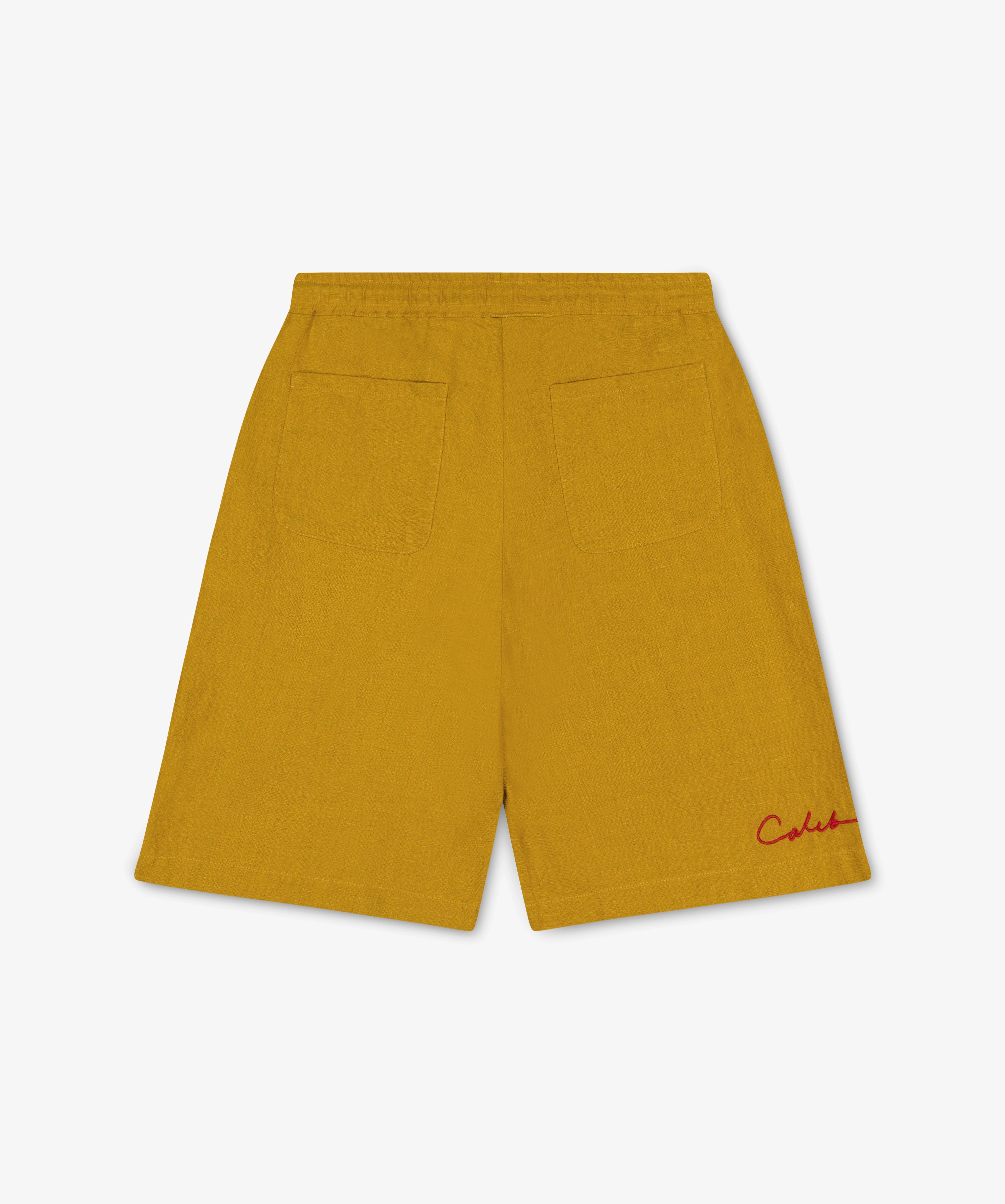 Short brodé en Lin