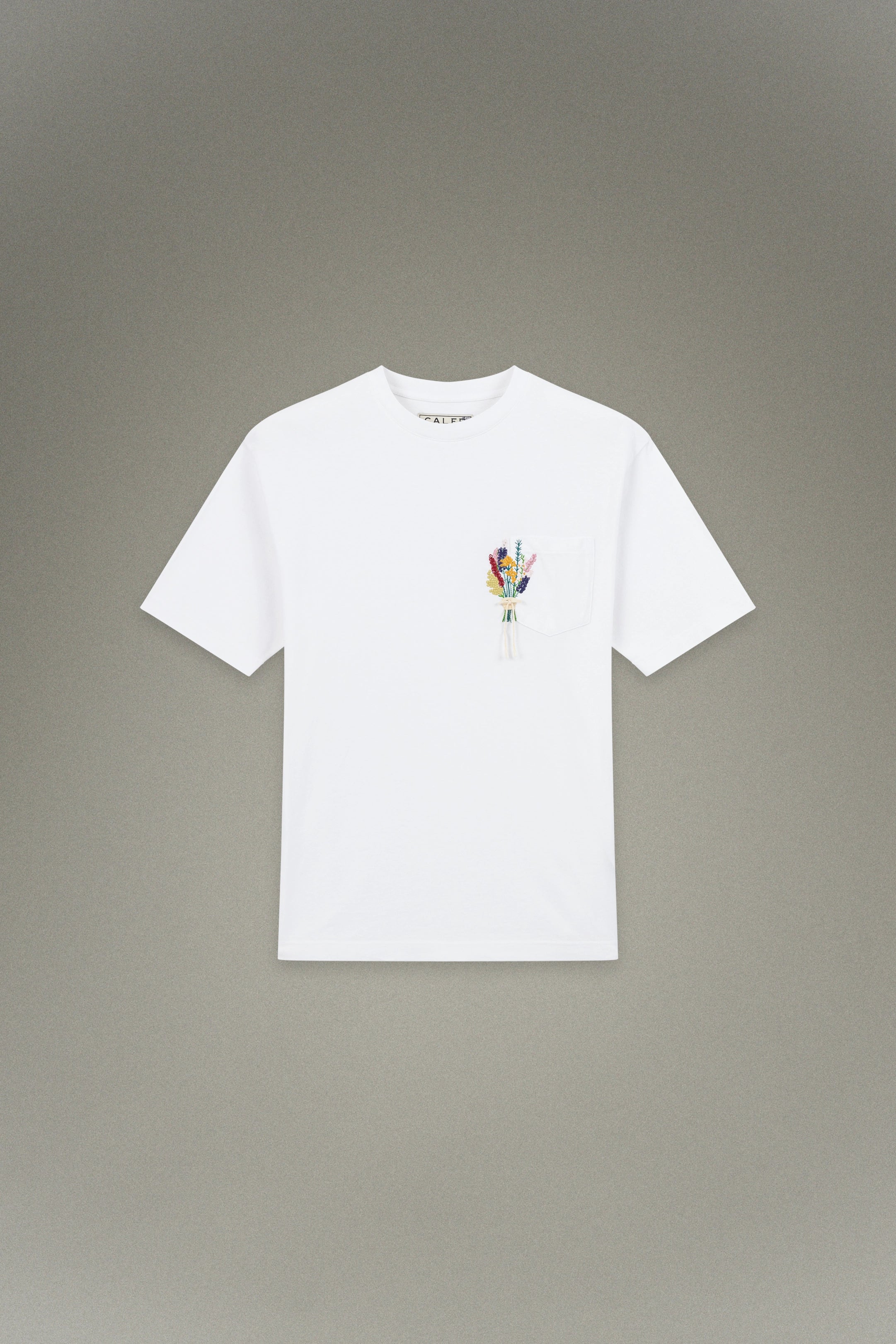 T-shirt blanc Caleb Buttercup