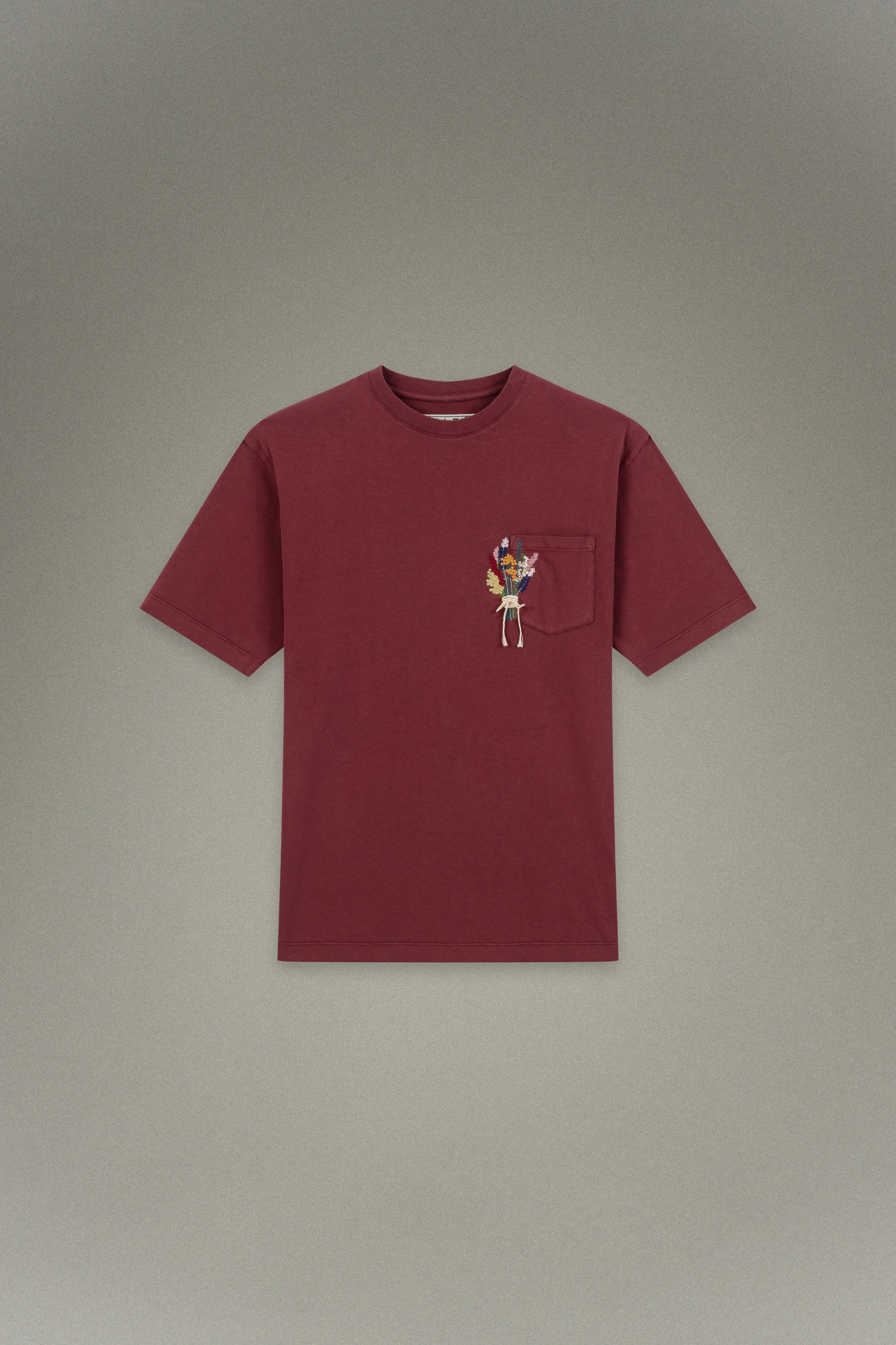 T-shirt bordeaux Caleb Buttercup