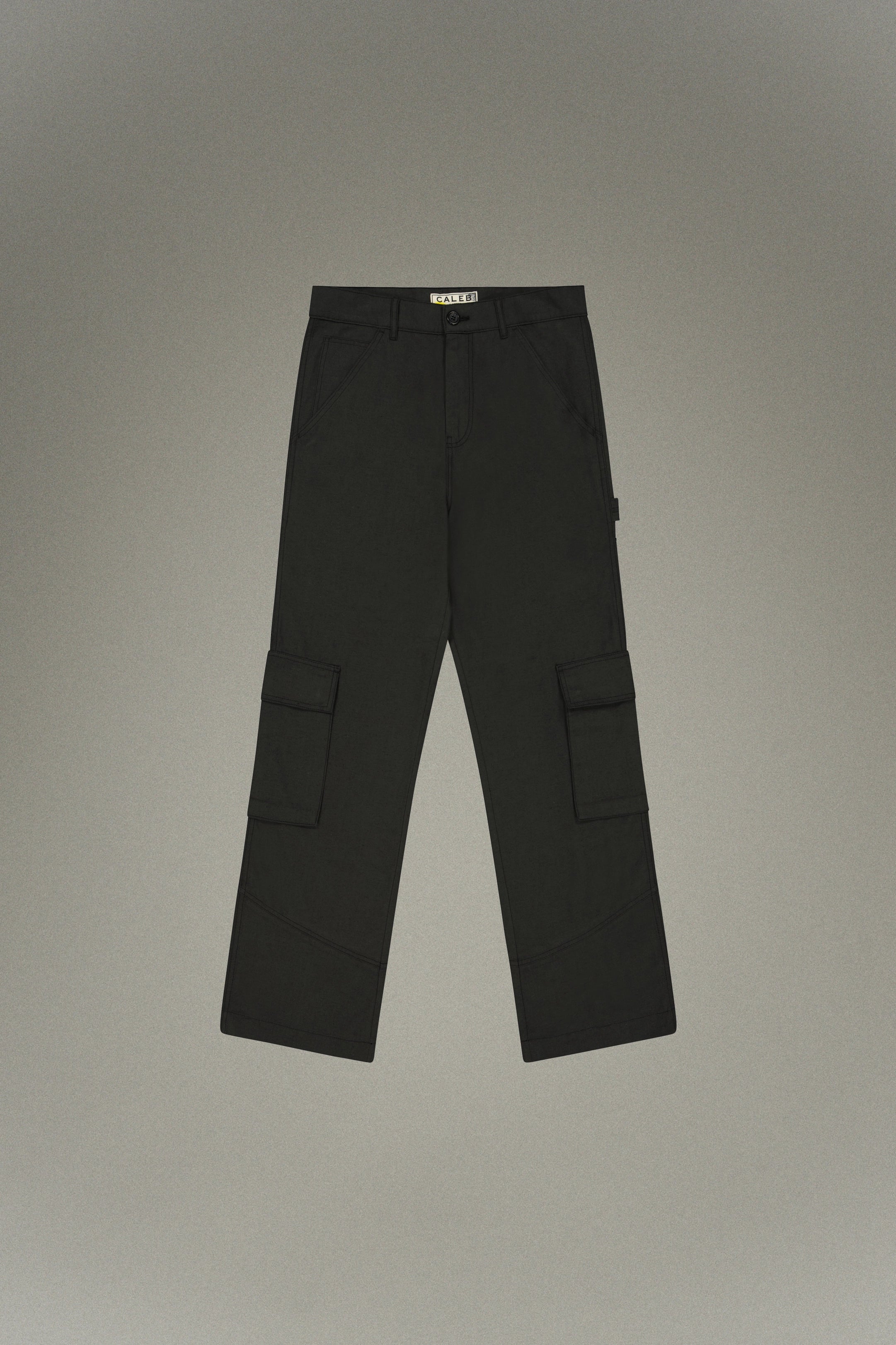 Pantalon Cargo en Lin