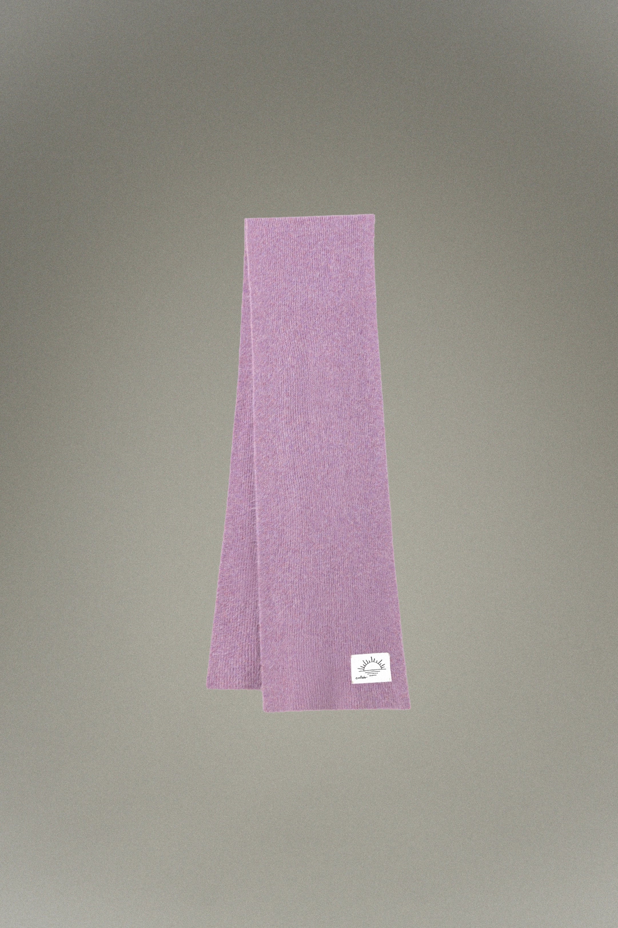 Écharpe en laine et Alpaga Violet