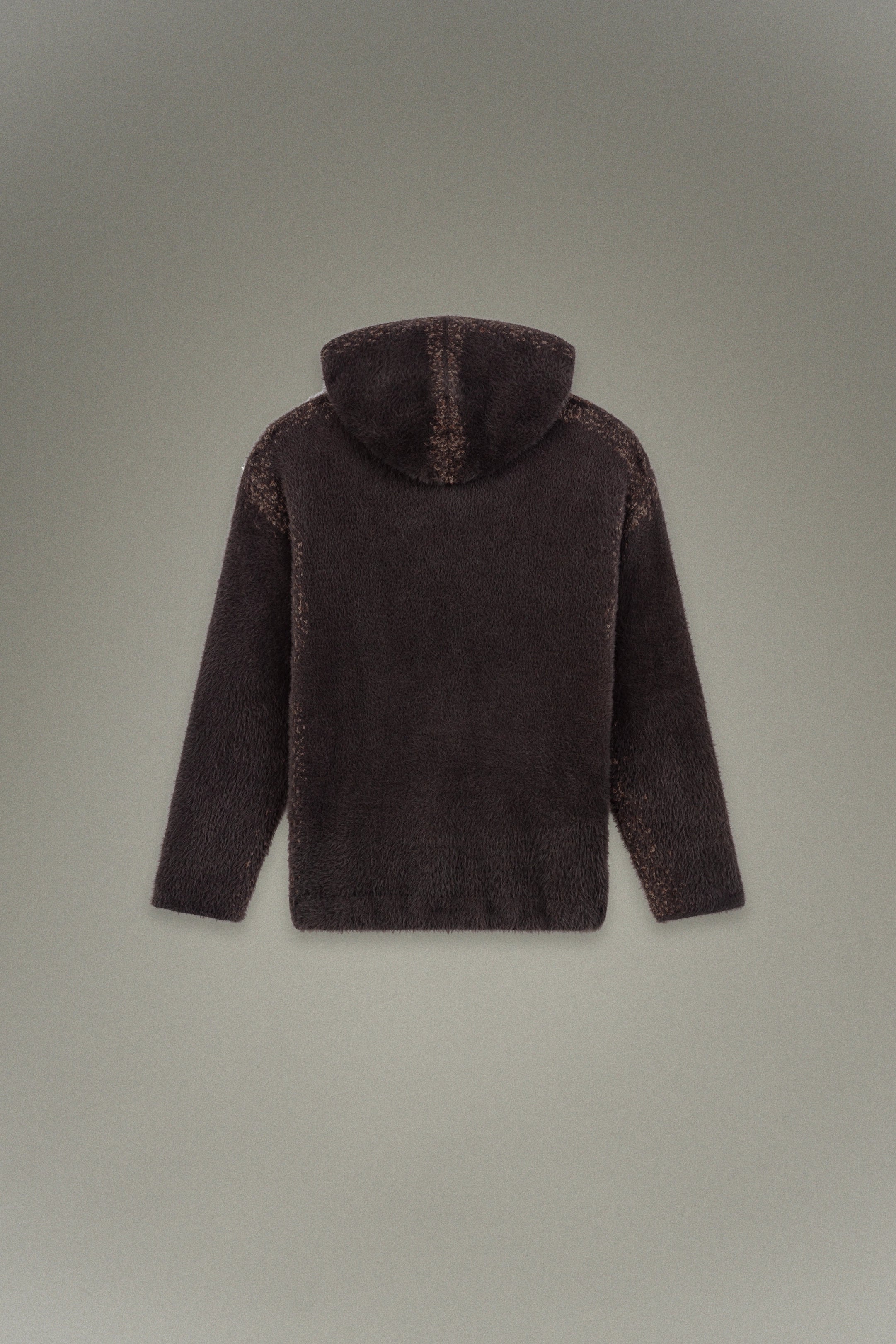 Hoodie maille mohair