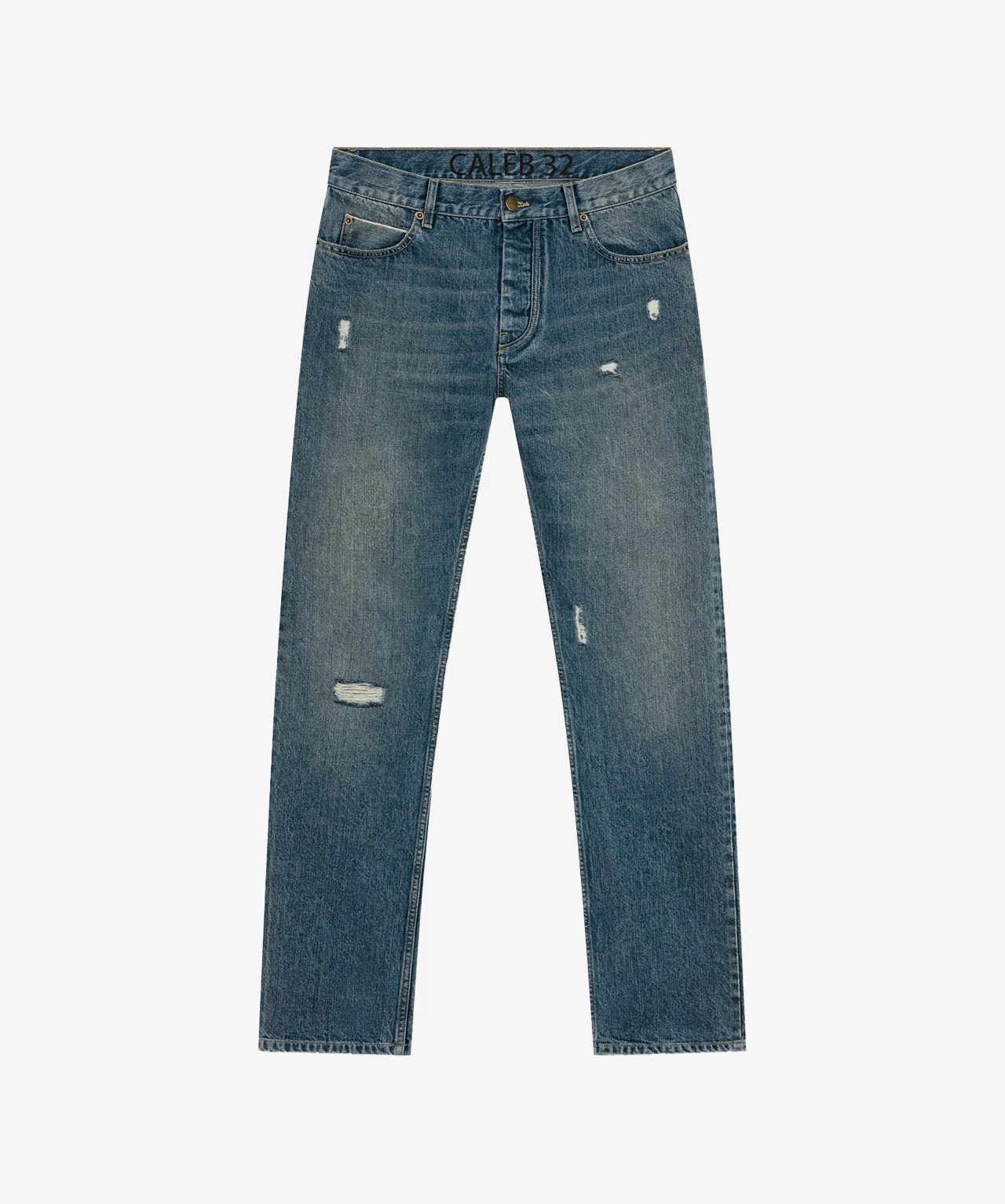 Straight cut denim