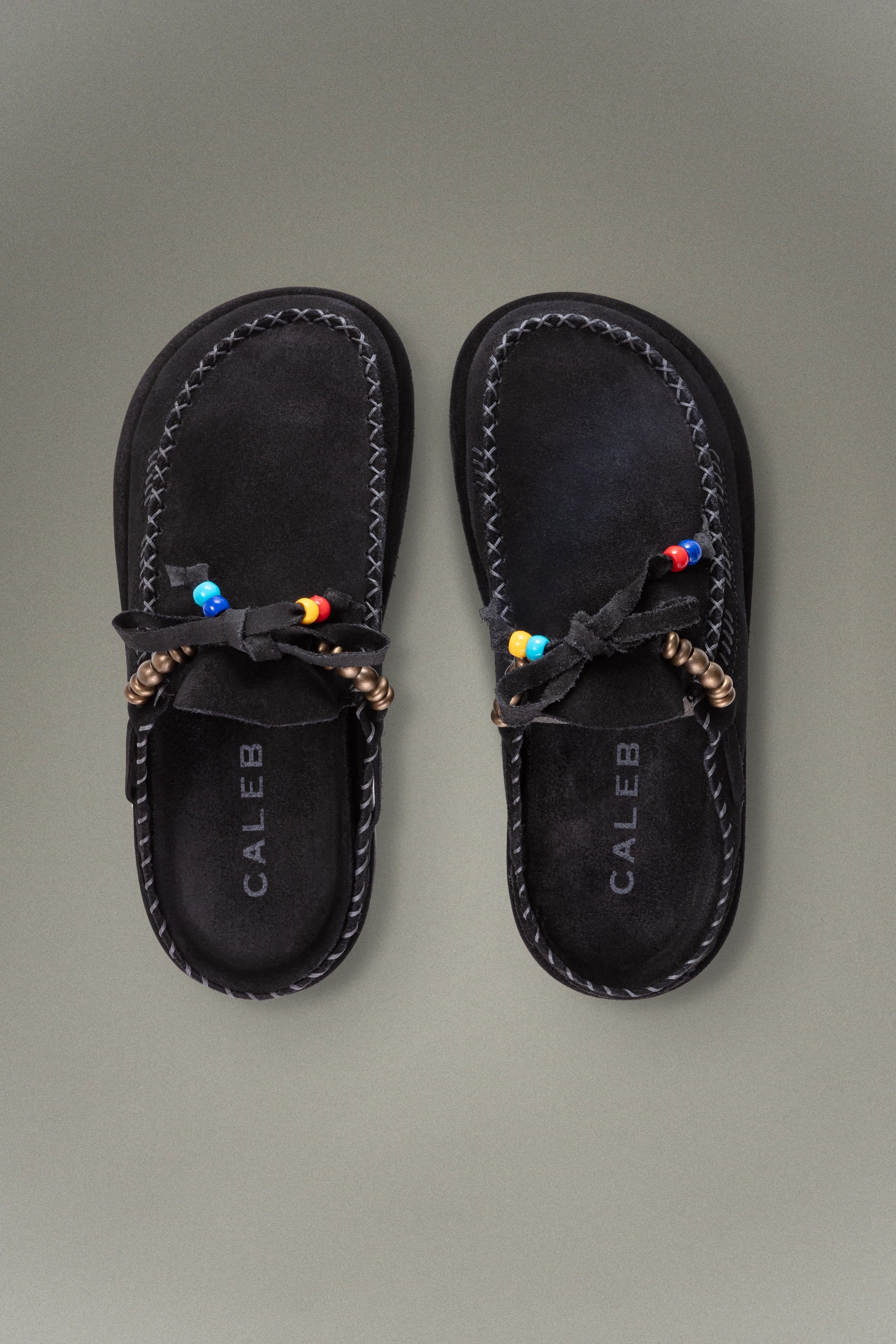 Embroidered mules