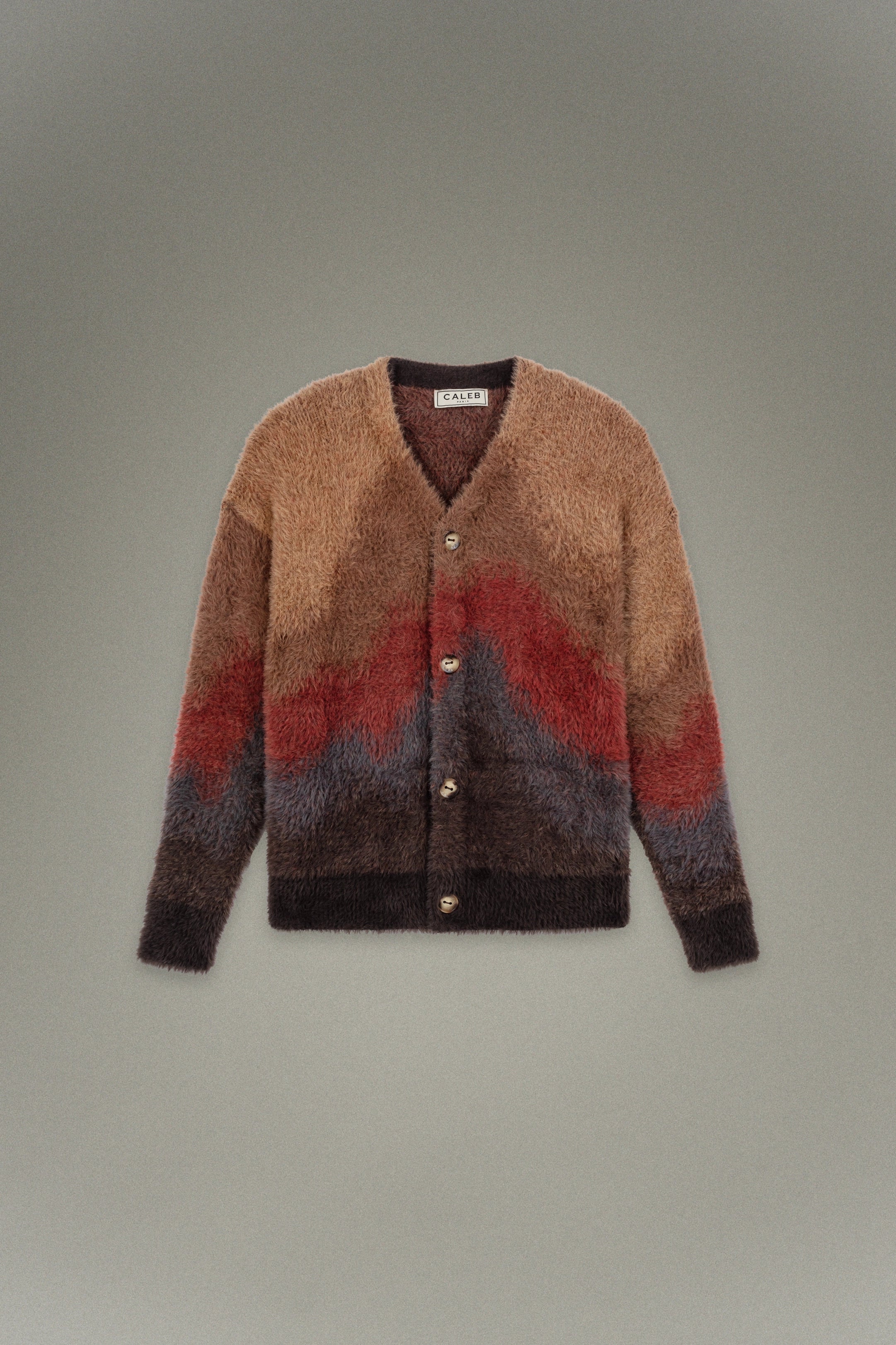 Cardigan maille mohair