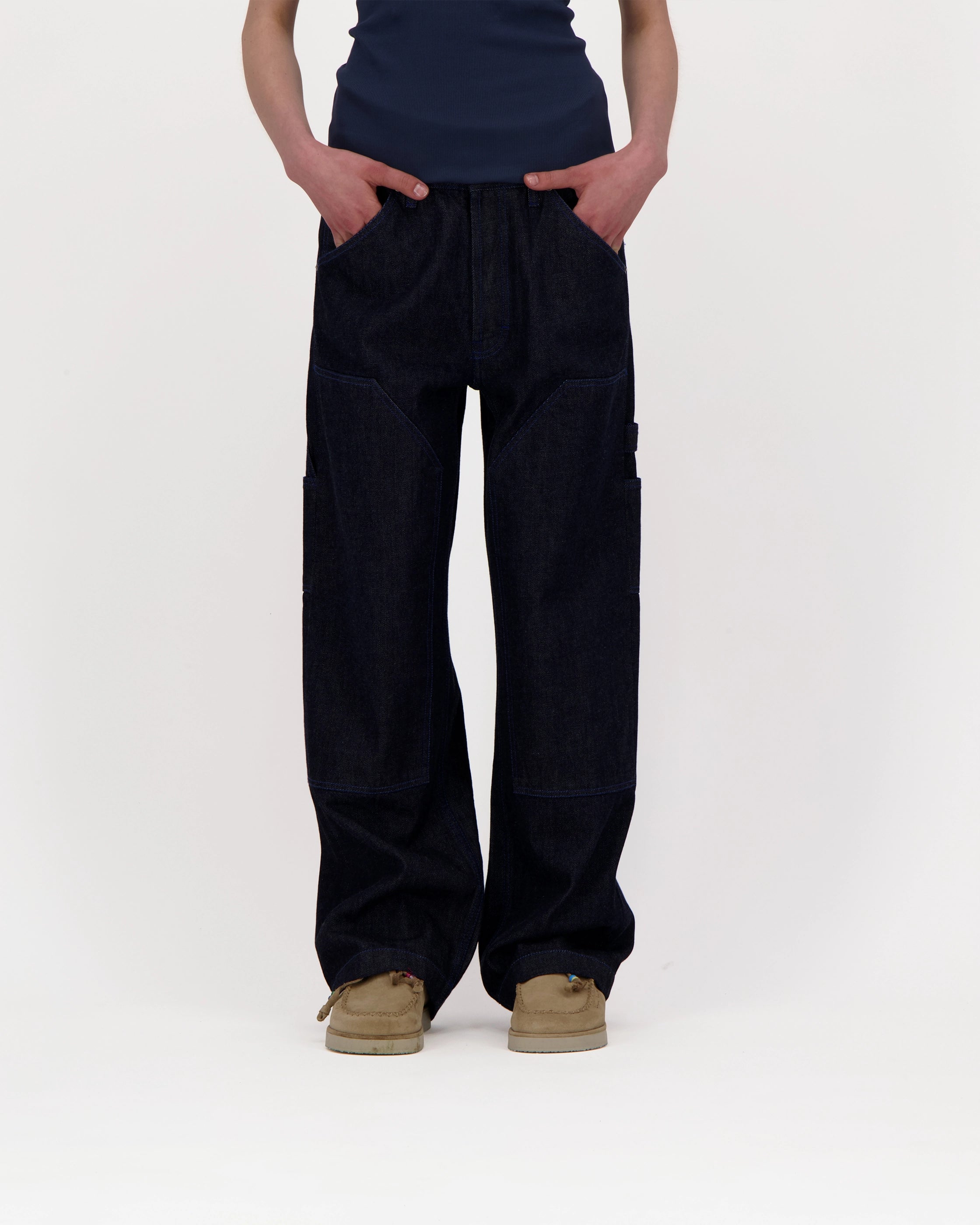Pantalon Carpenter en Jean Brute