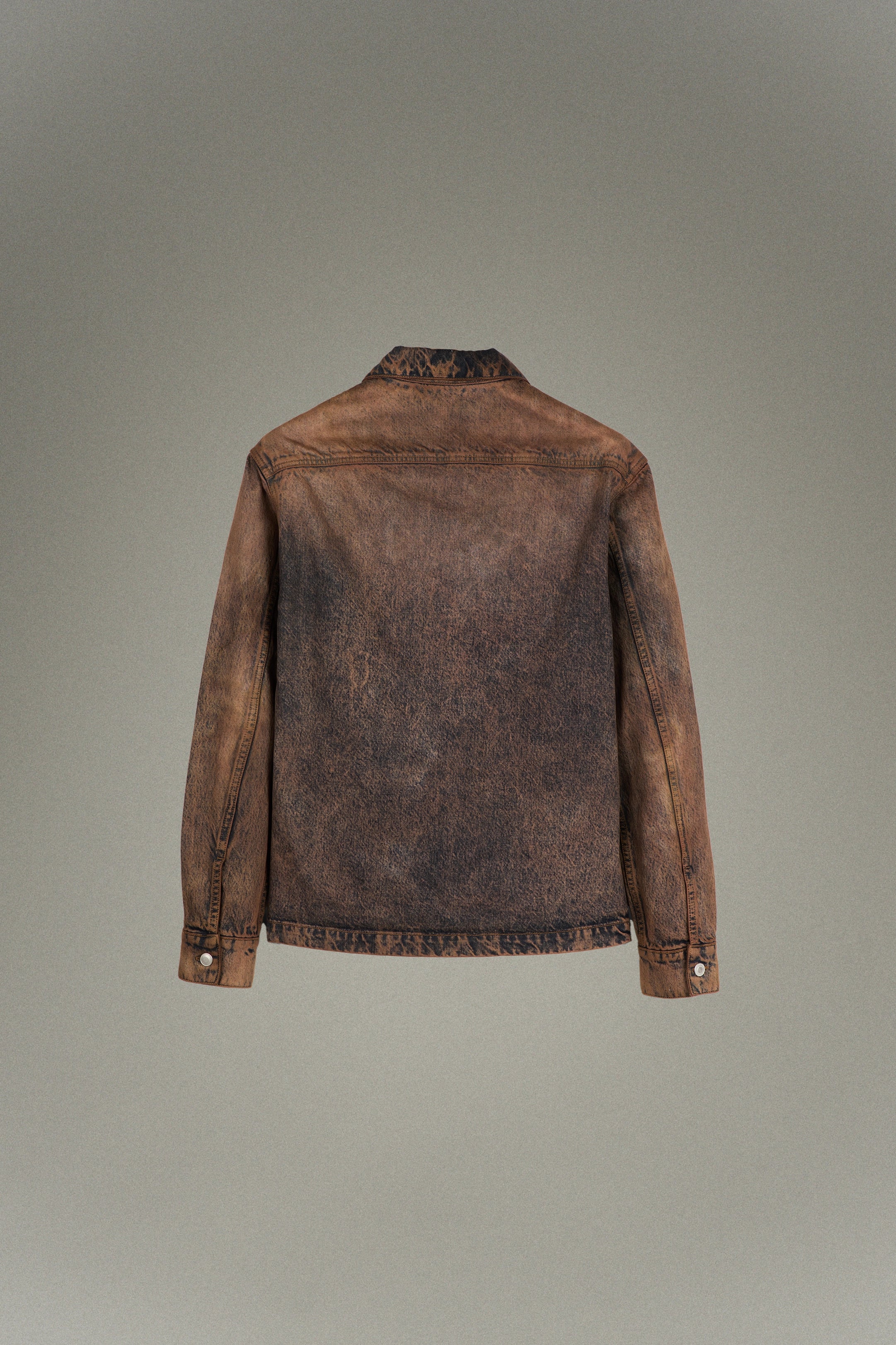 Veste en jean délavé