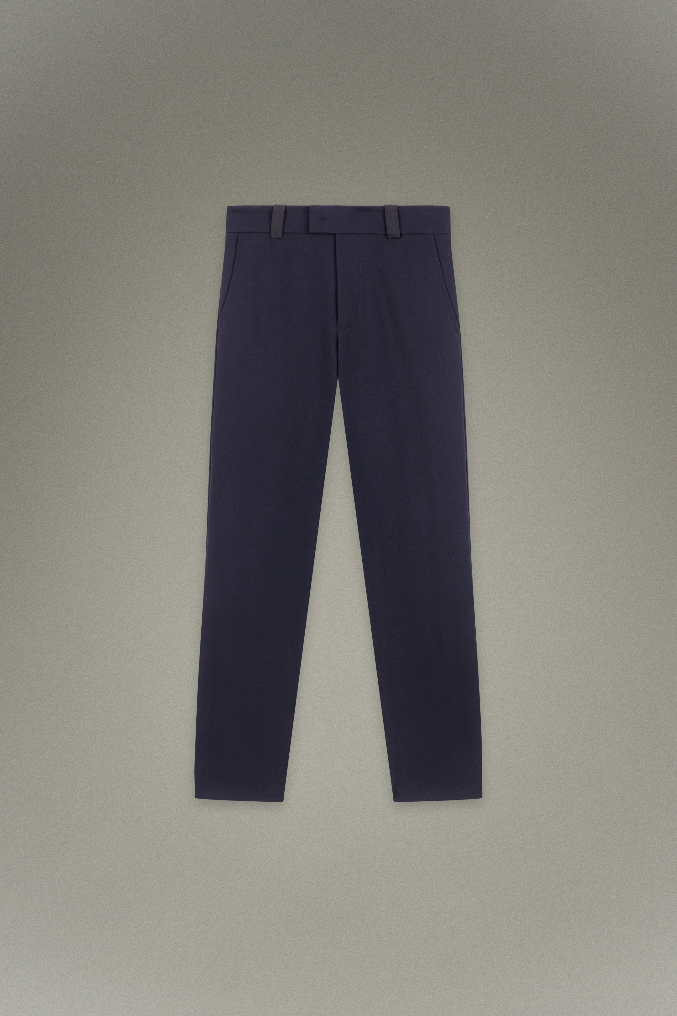Pantalon en drap de laine japonaise