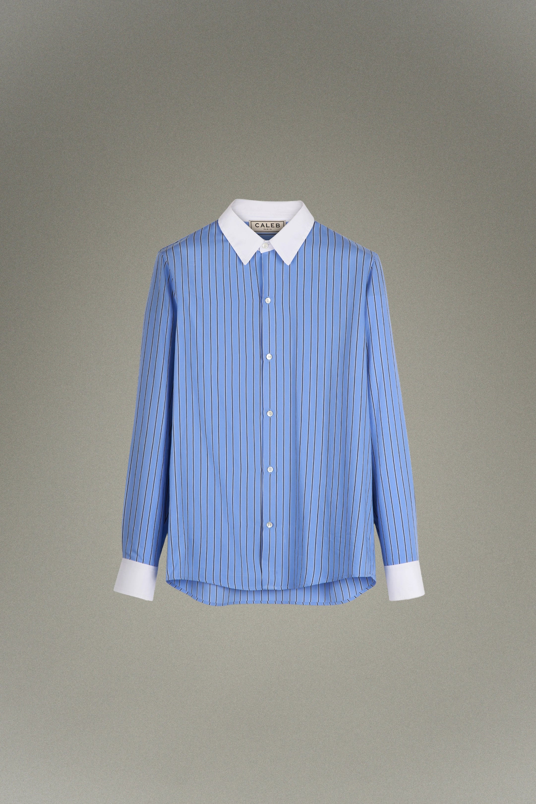 Chemise rayée en coton