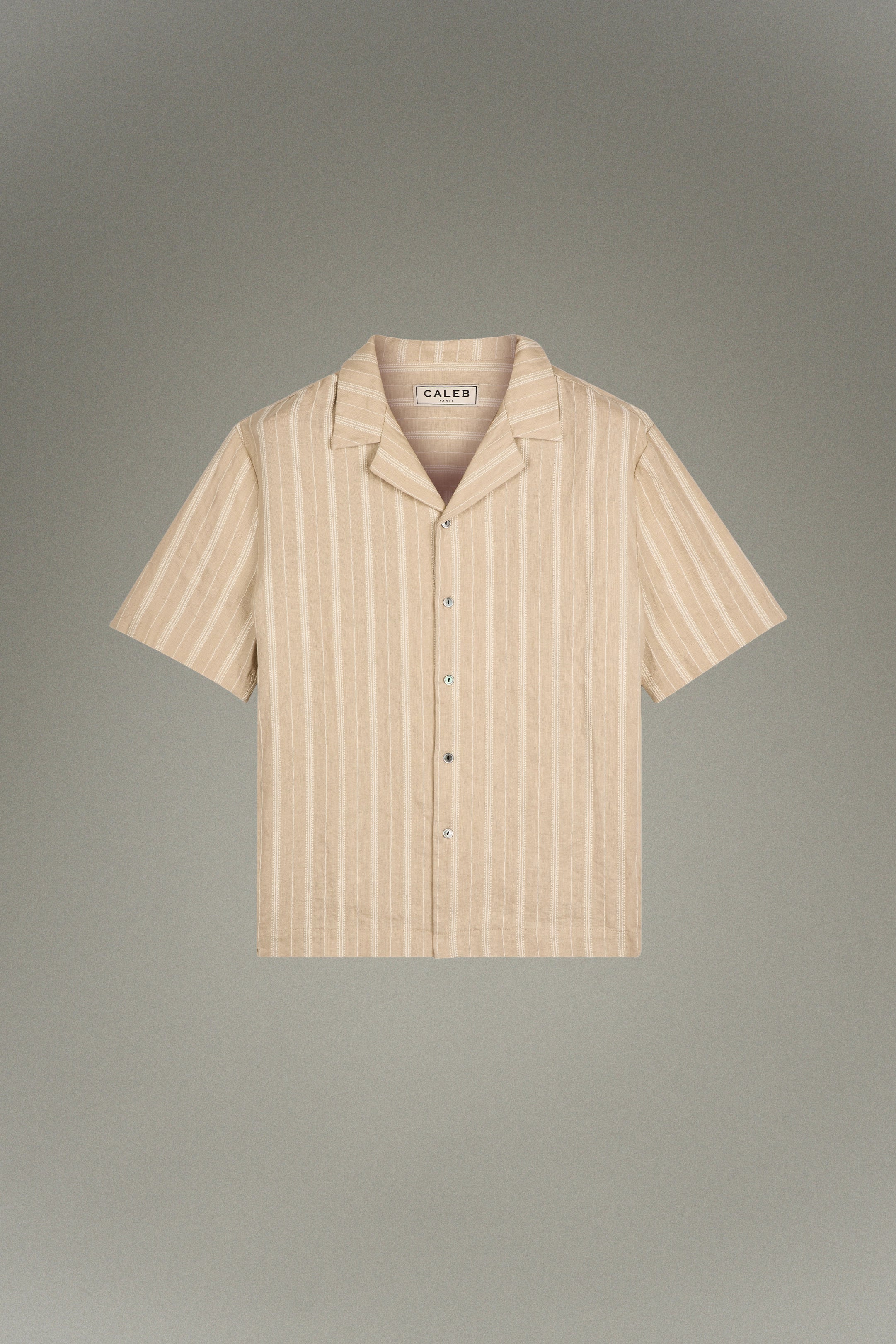 Chemise en lin avec broderie