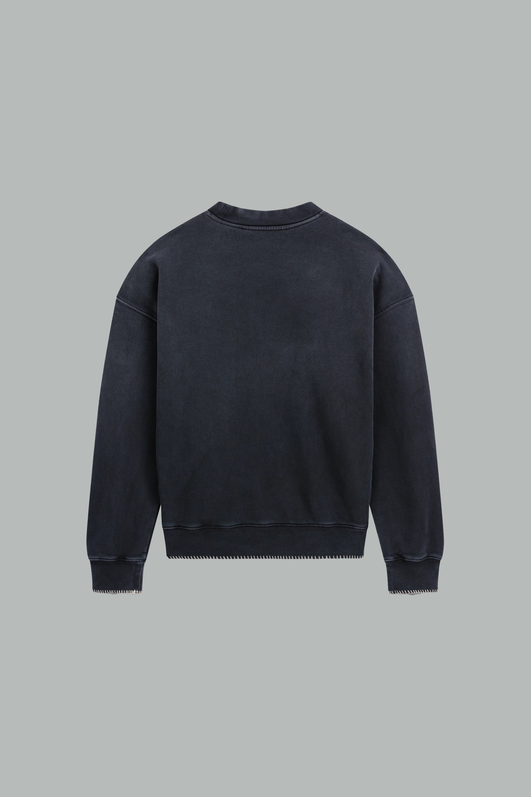 Rundhals-T-Shirt mit Caleb-Vintage-Stickerei