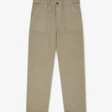 Worker-pant en twill avec Broderie et Patch