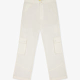 Pantalon Cargo en Lin