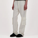 Pantalon Cargo en Lin