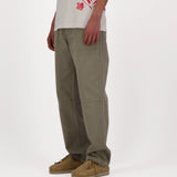 Worker-pant en twill avec Broderie et Patch