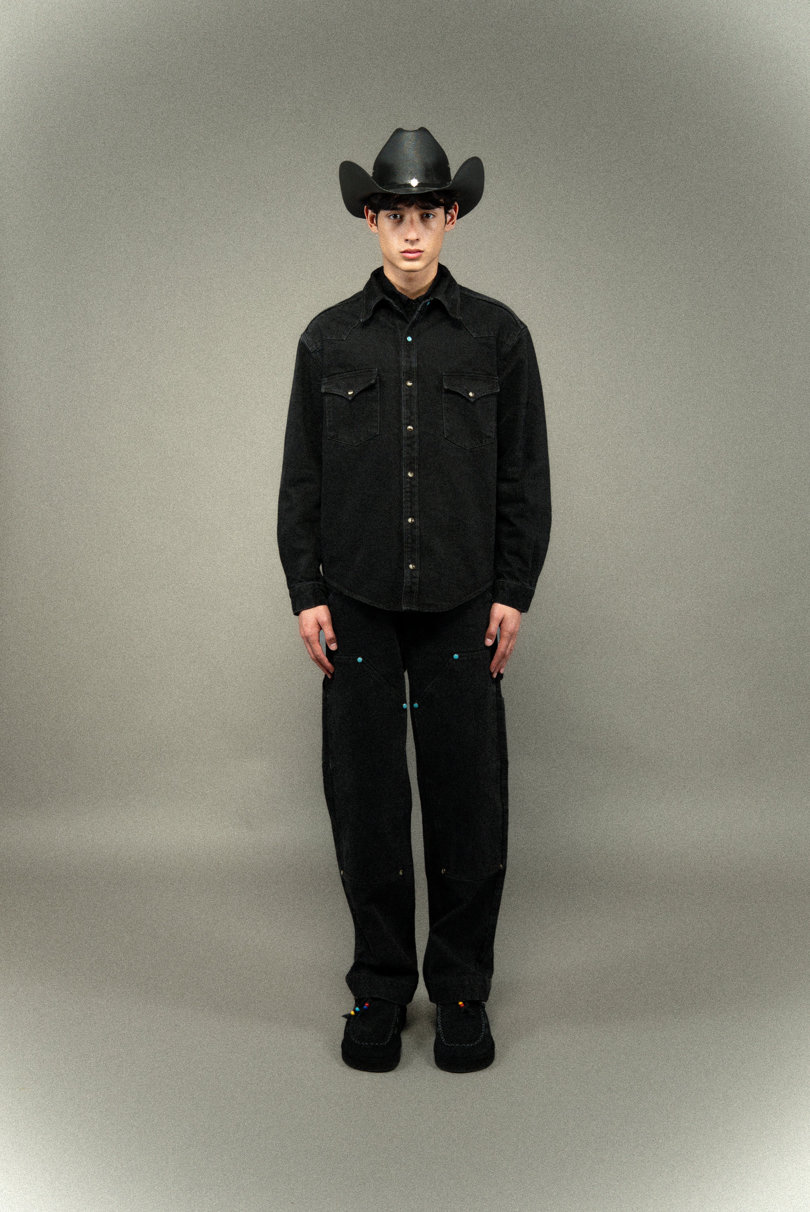 Chemise Western en Twill