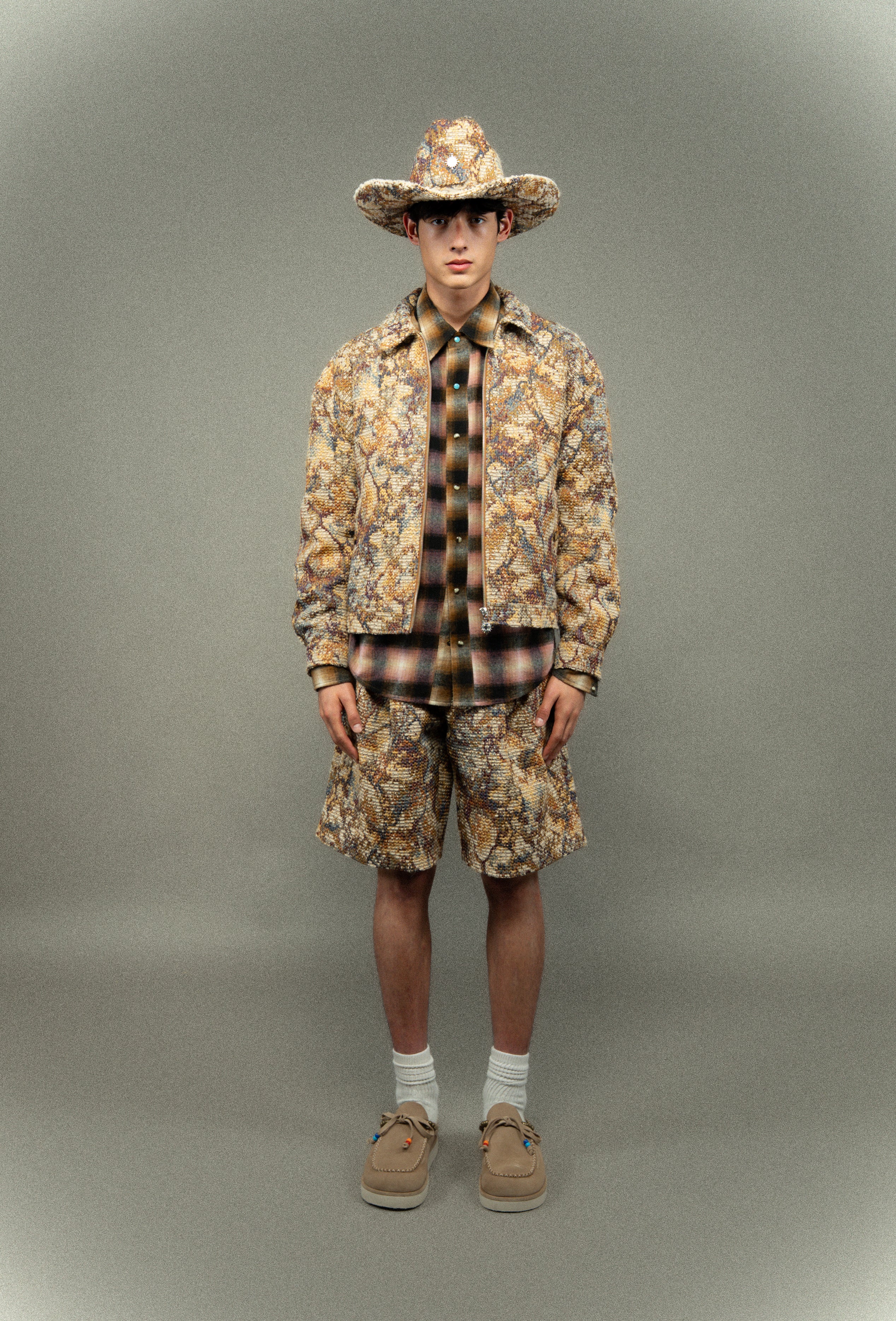 Blouson tapisserie