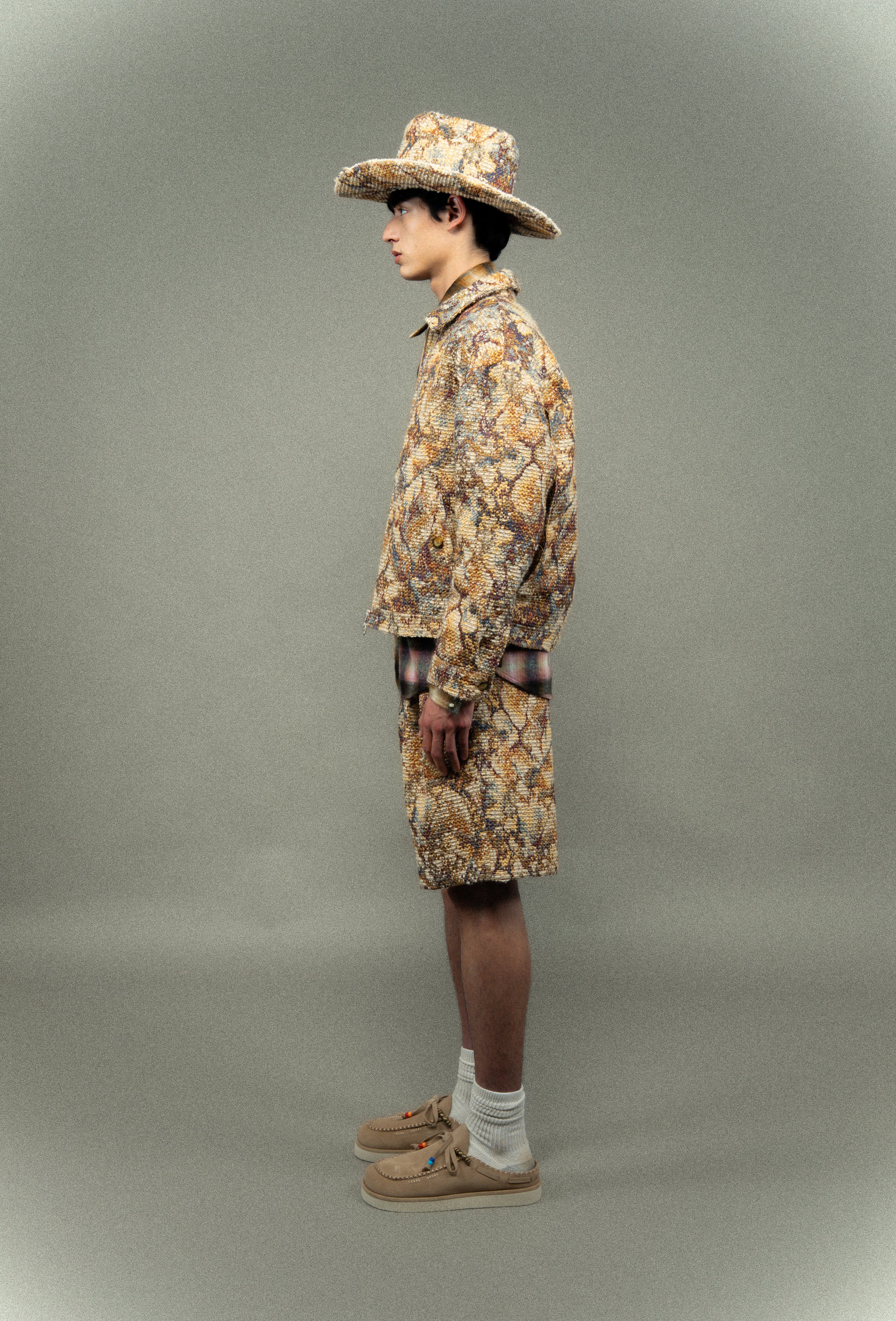Blouson tapisserie
