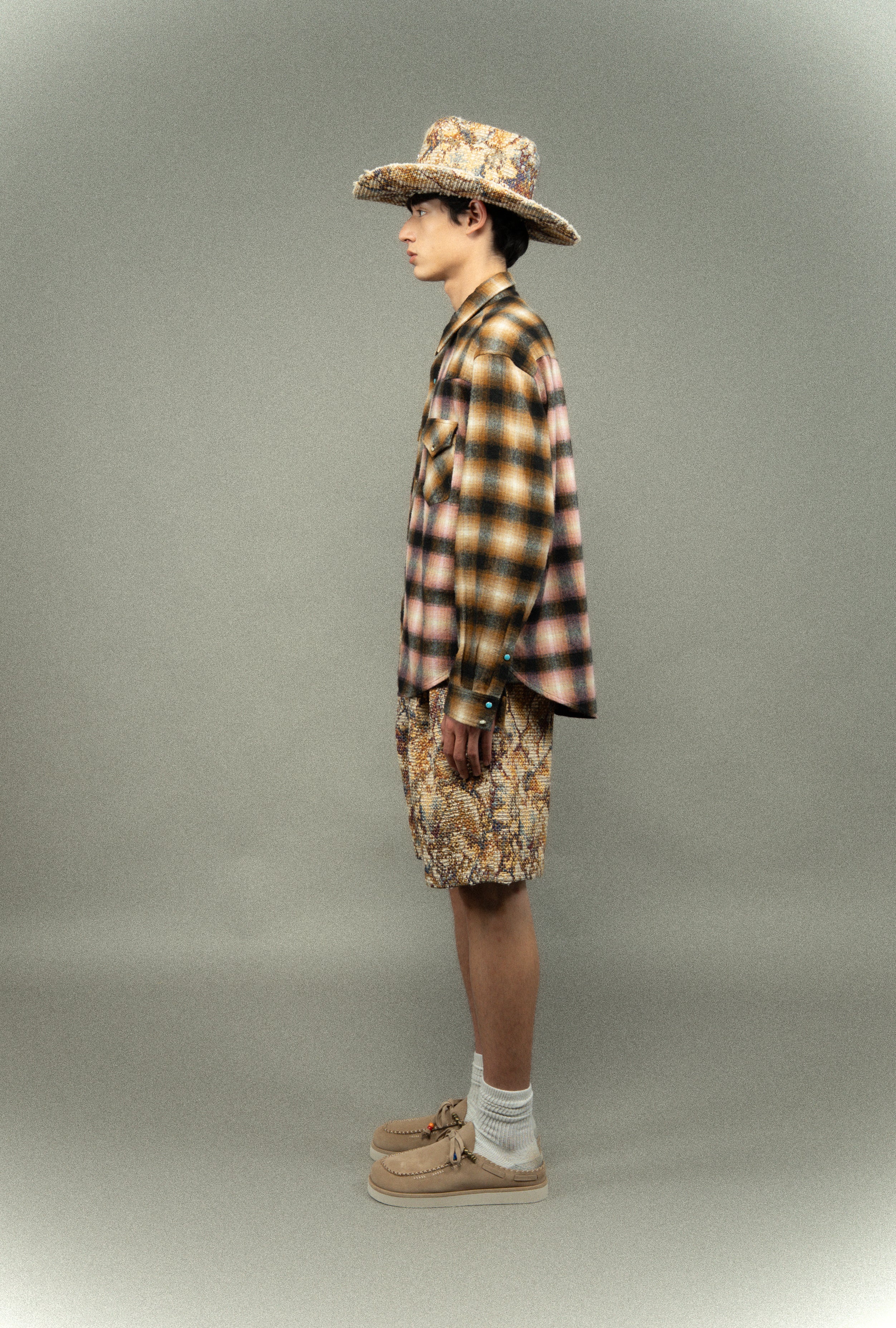Chemise en flanelle à carreaux