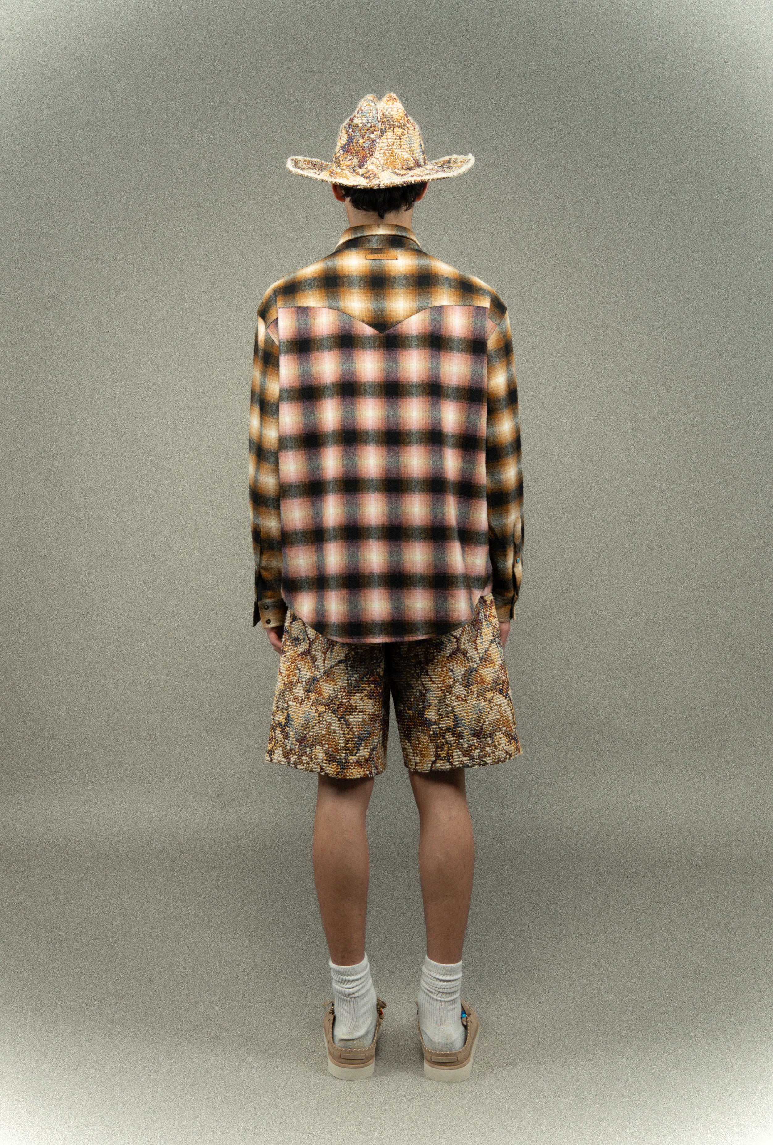 Chemise en flanelle à carreaux