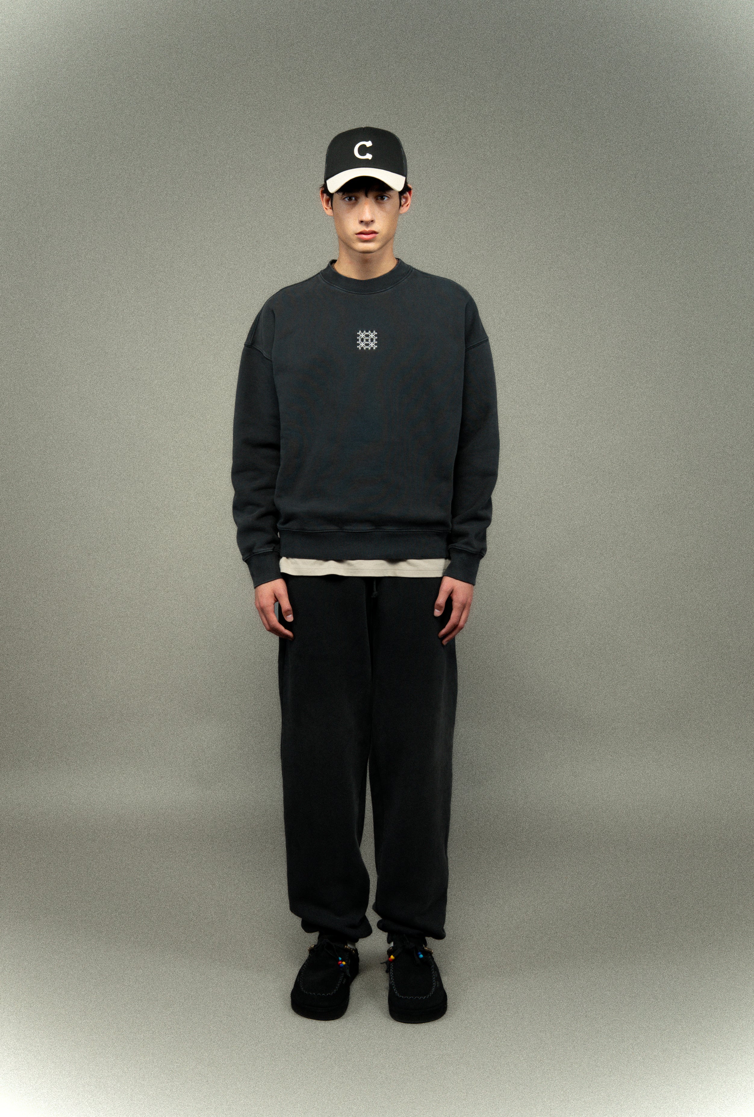 Crew neck monogramme