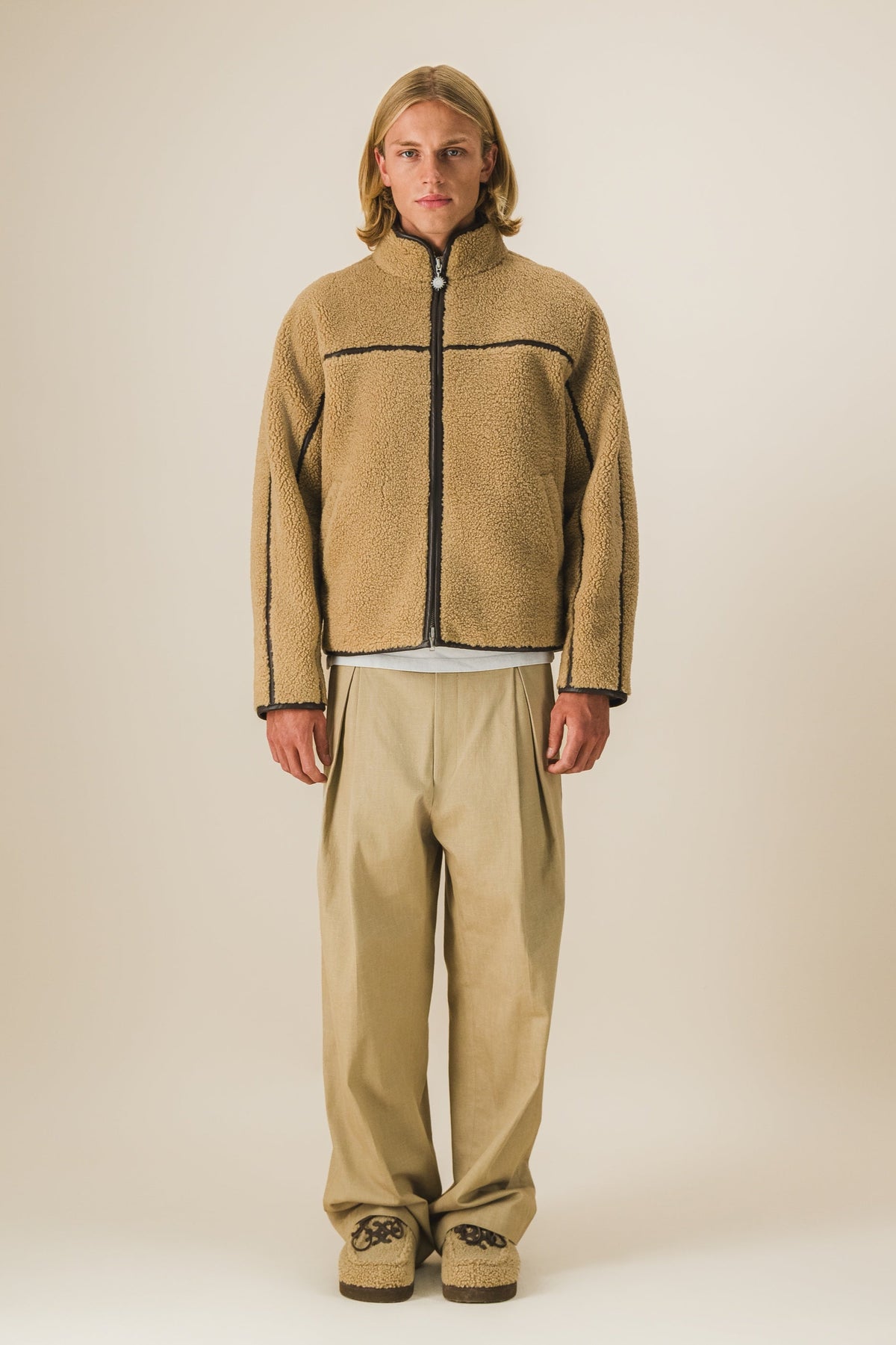 Veste en sherpa