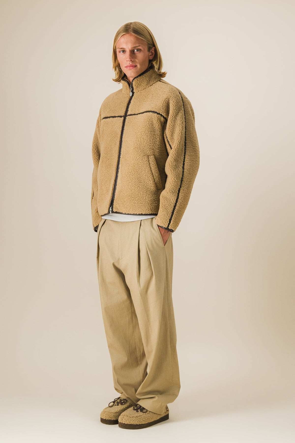 Veste en sherpa