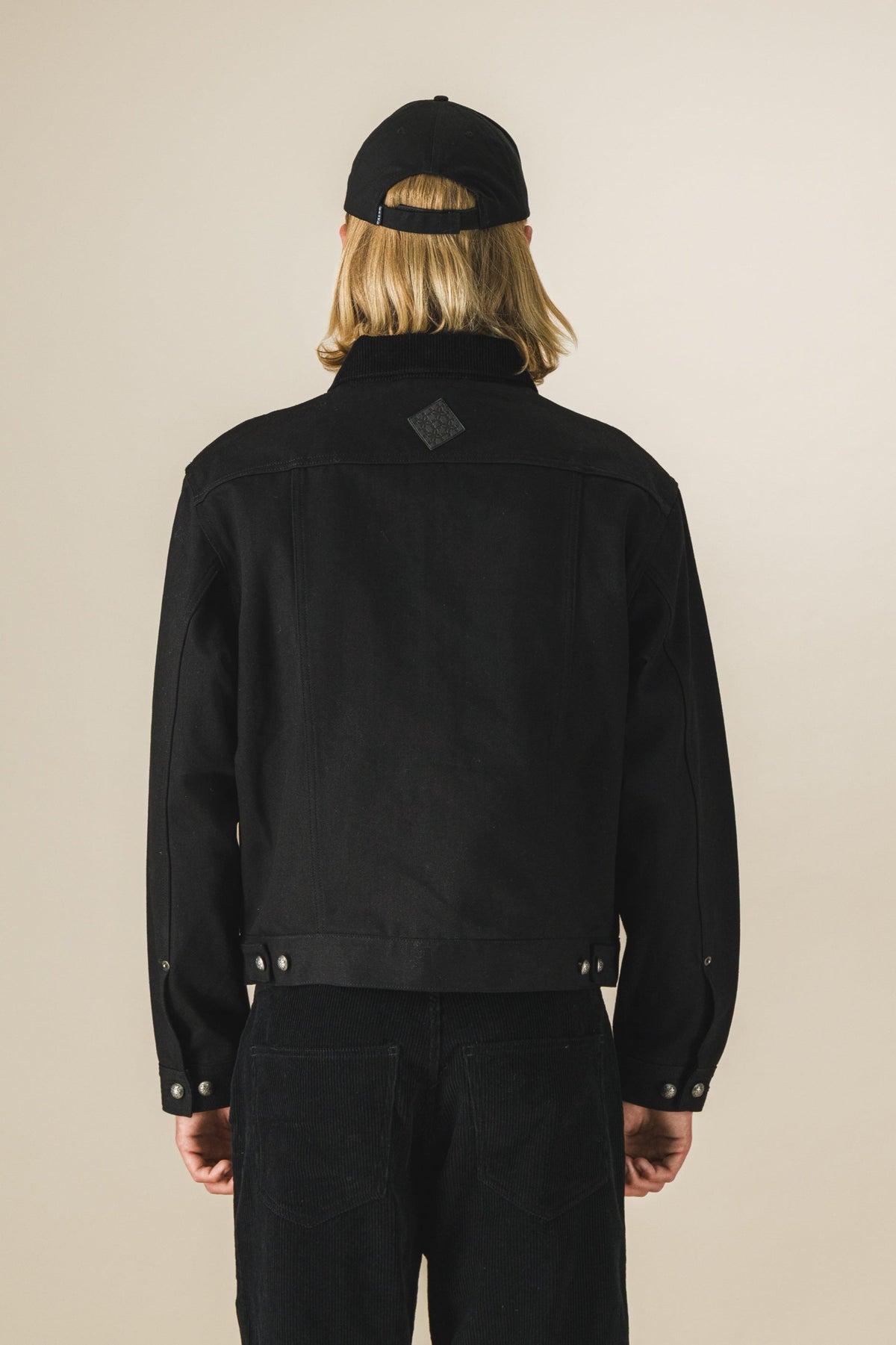 Veste trucker selvedge
